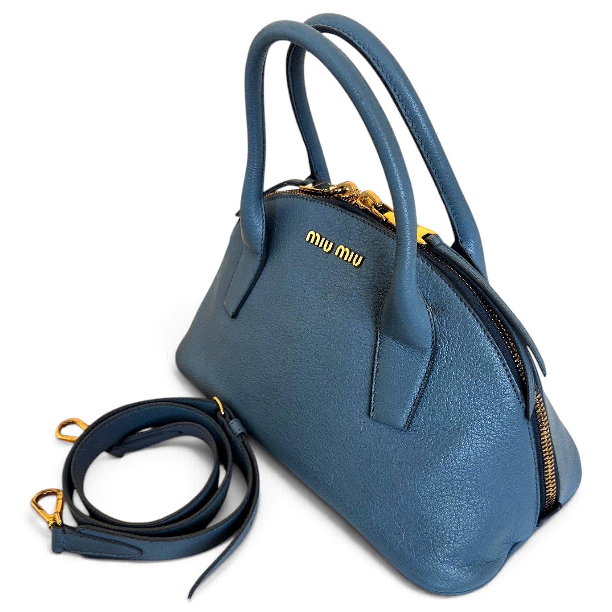 Leather crossbody bag