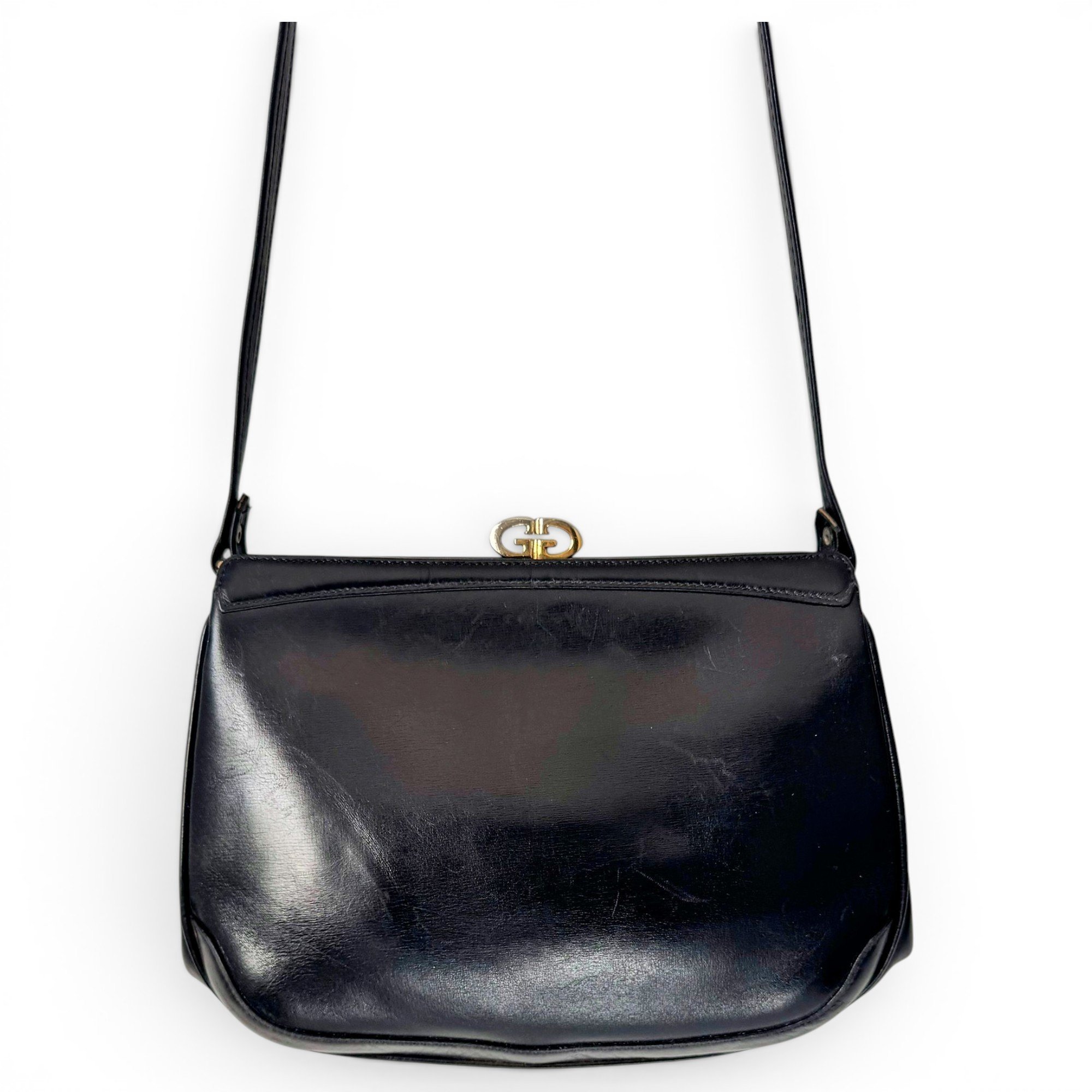 Leather crossbody bag