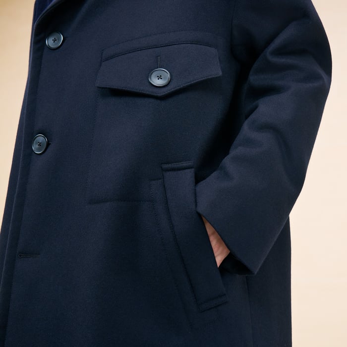 Marine Hooded Auto Coat