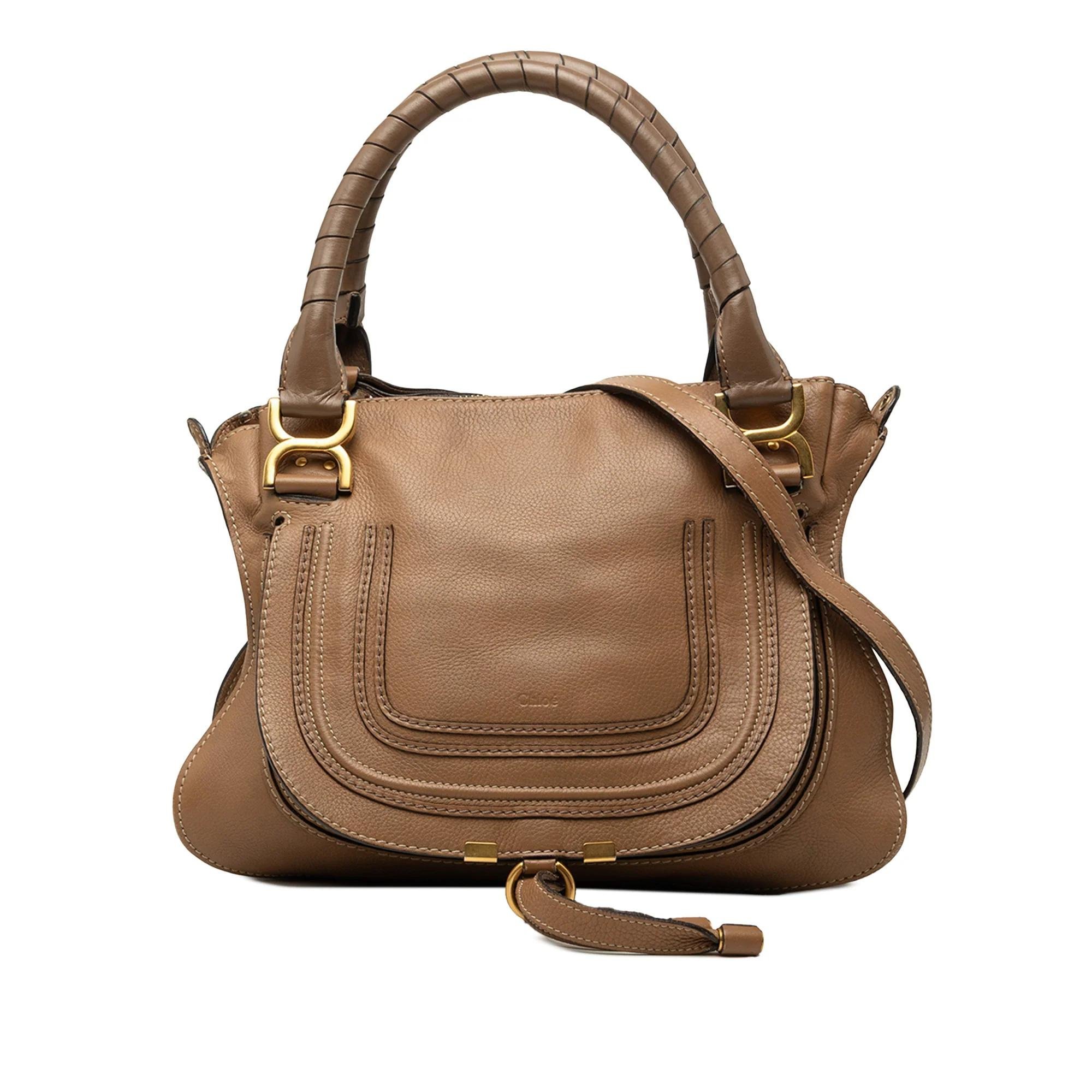 Marcie pony-style calfskin handbag