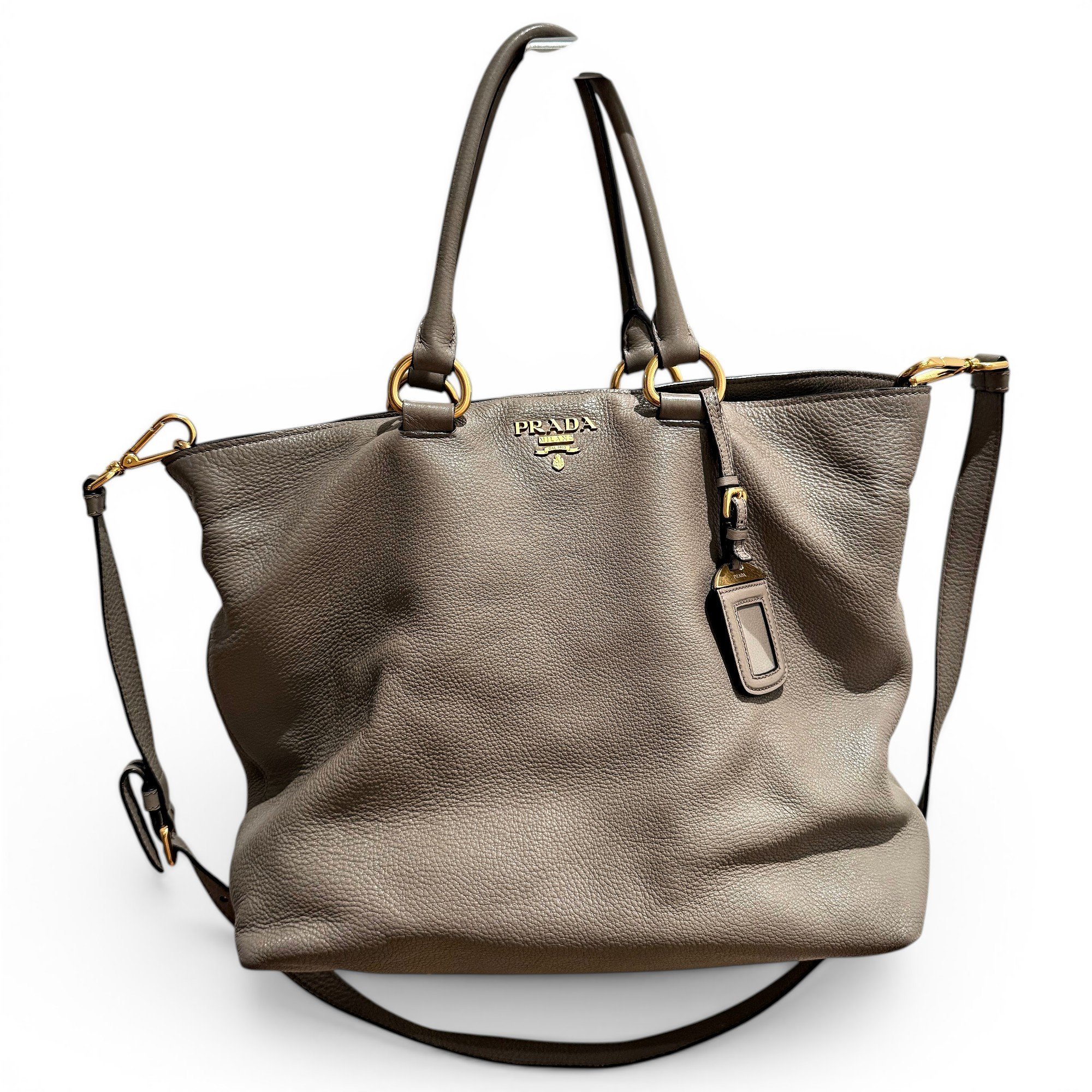 Galleria leather handbag