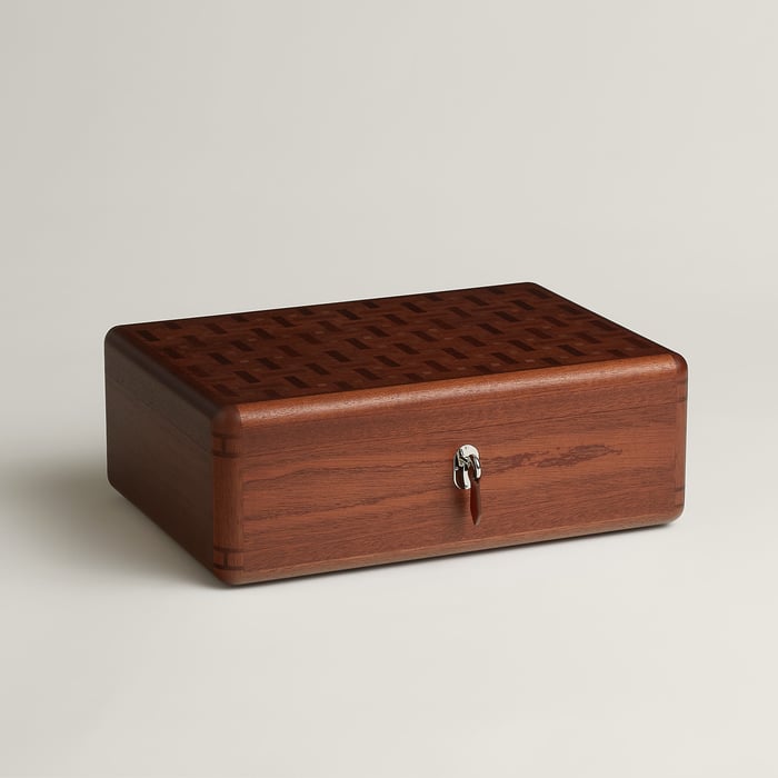 Naturel Casaque Mosaique Poker Box