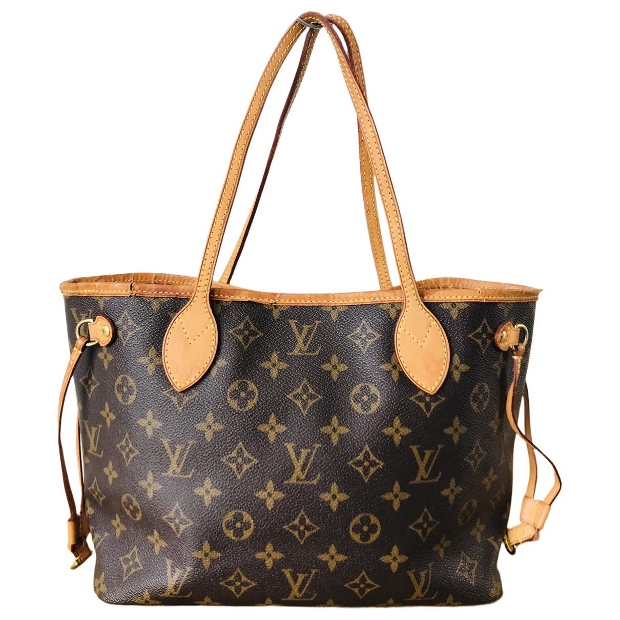 Neverfull leather tote