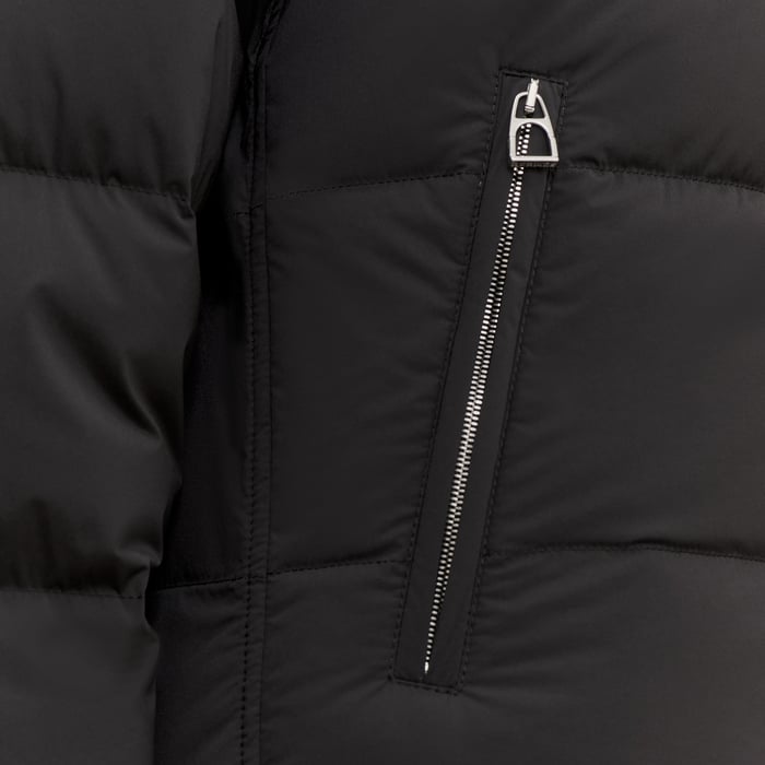 Noir Piumino Extra-light Puffer Coat