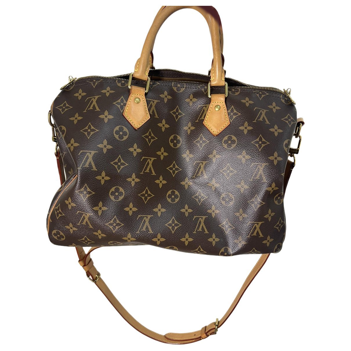 Speedy Bandoulière leather handbag