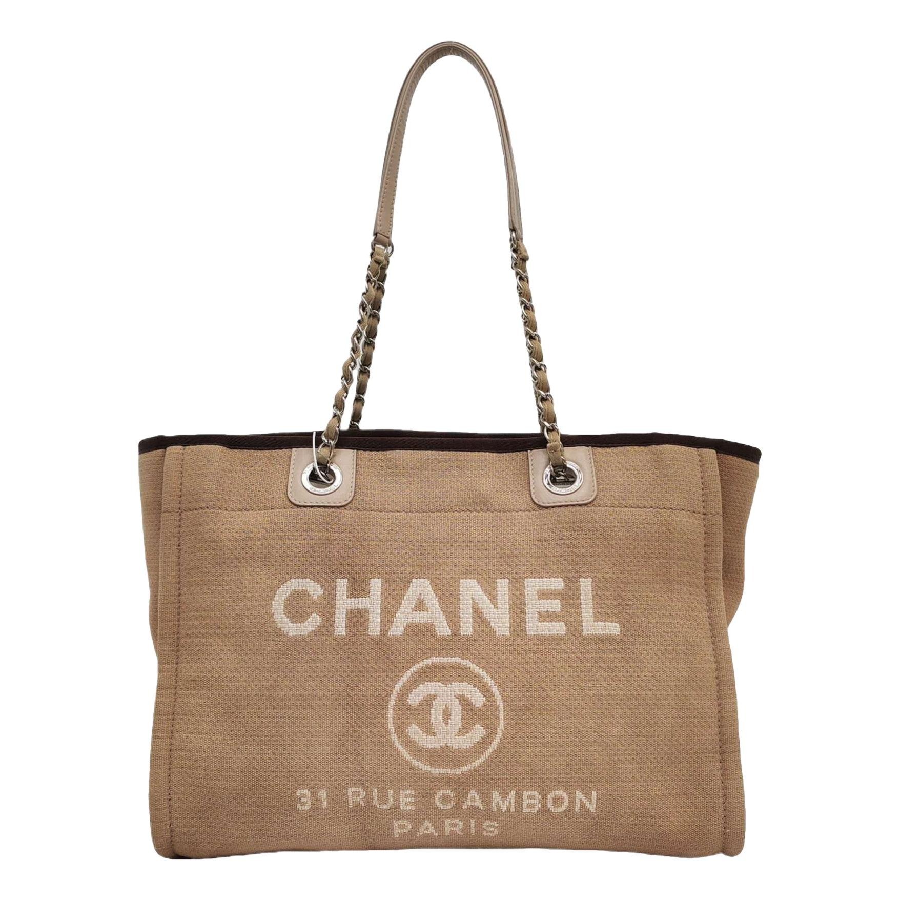 Deauville Chain cloth tote
