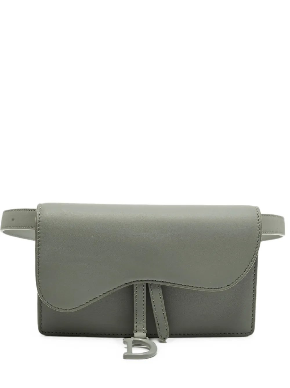 Saddle leather belt bag