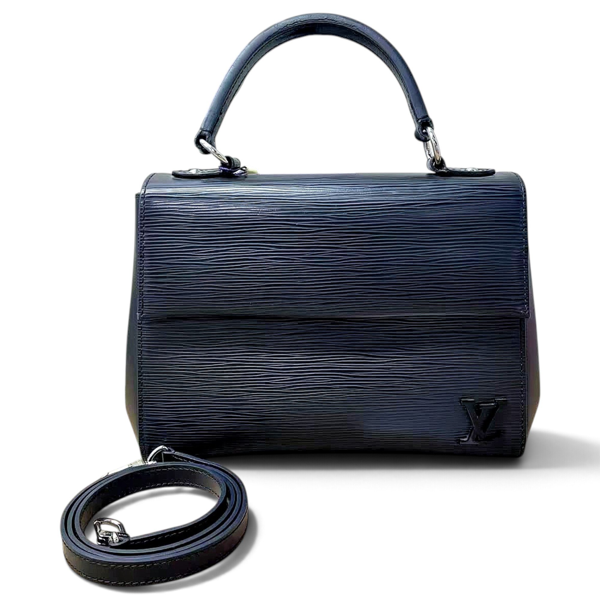 Cluny leather handbag