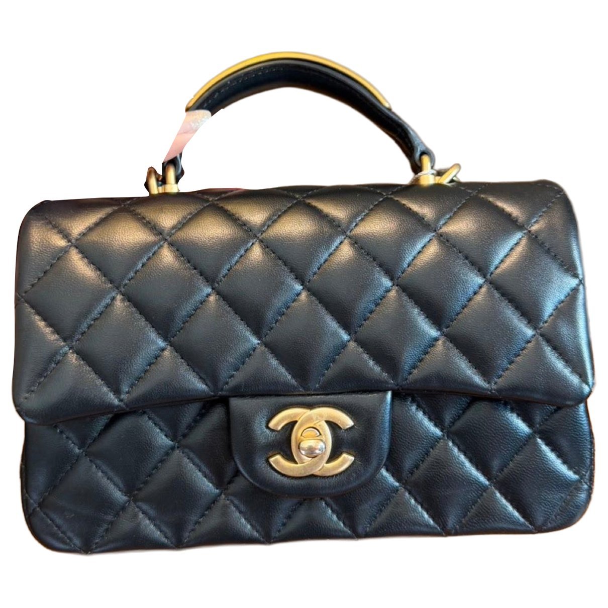 Timeless Classique Top Handle leather handbag