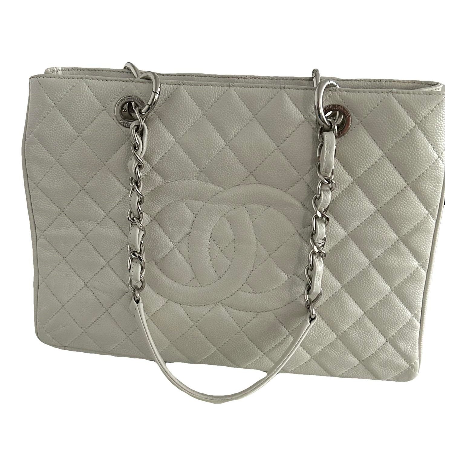 Grand shopping leather tote