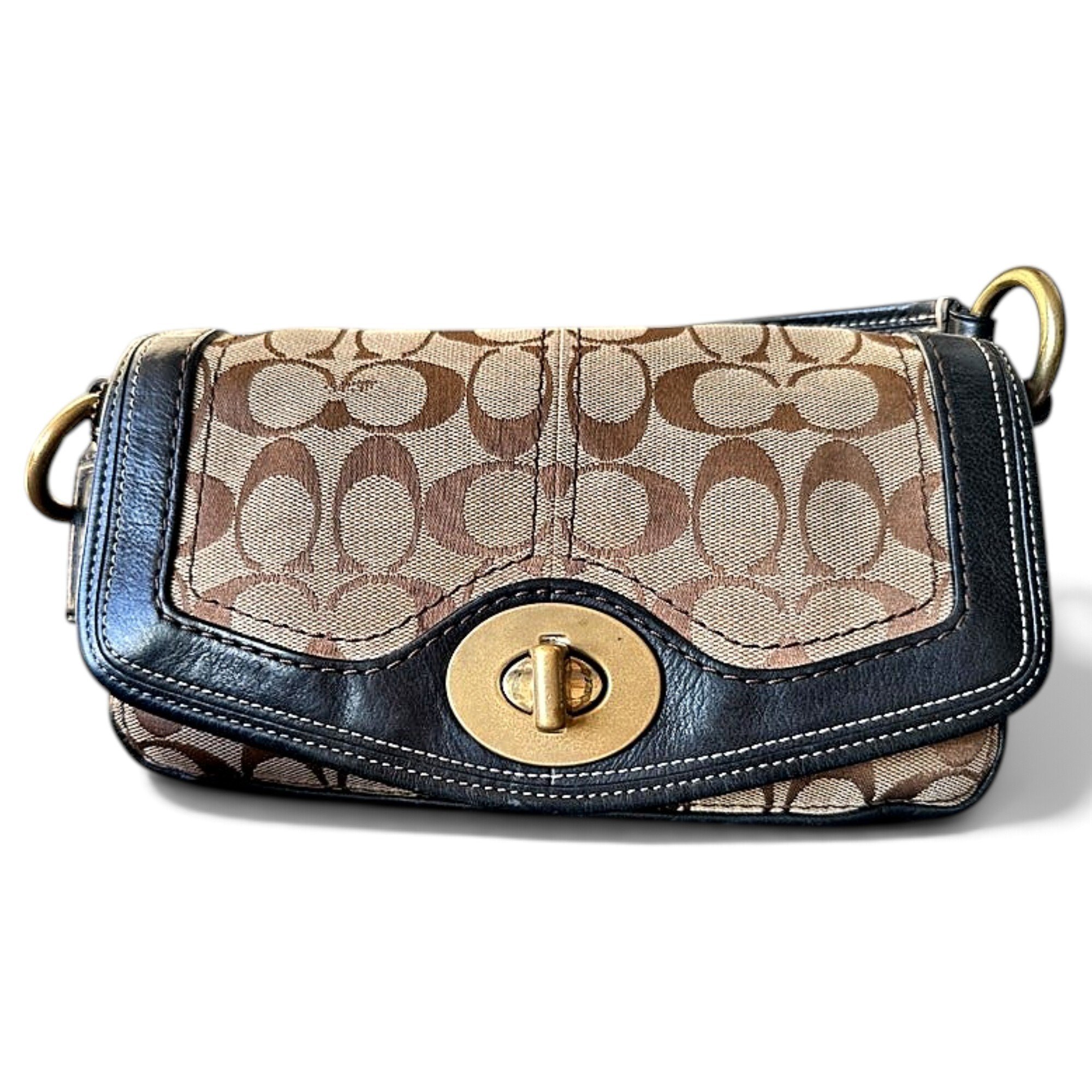 Signature Sufflette leather handbag