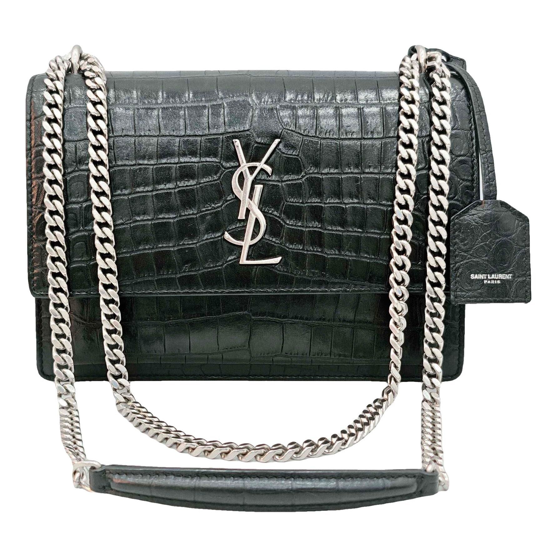 Sunset leather handbag