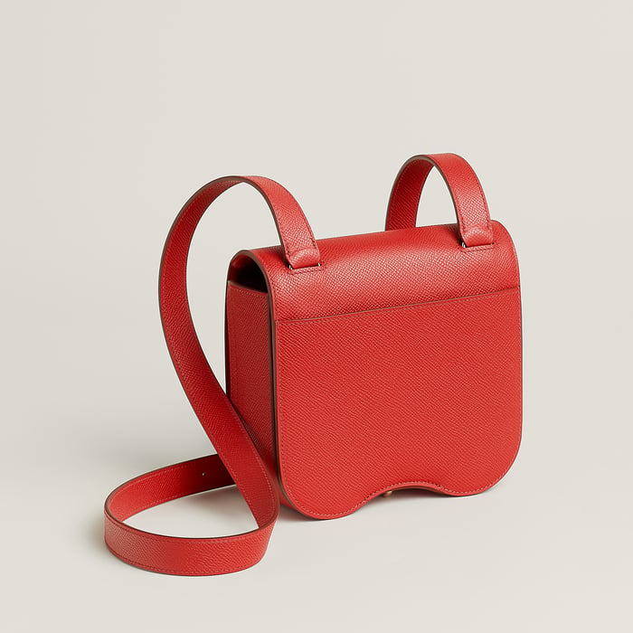 Rouge Garance Hermès Della Cavalleria Mini Bag II