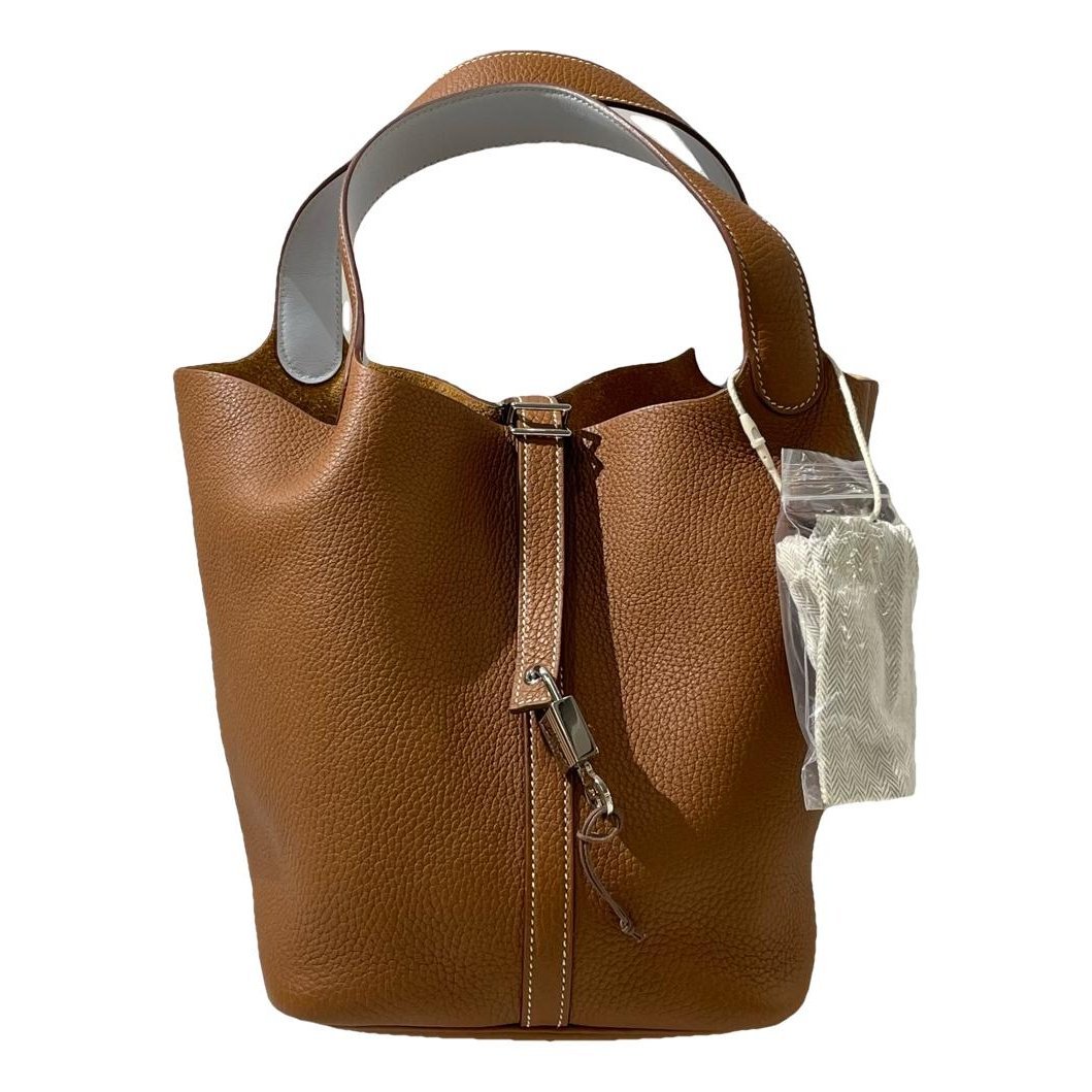 Picotin leather handbag