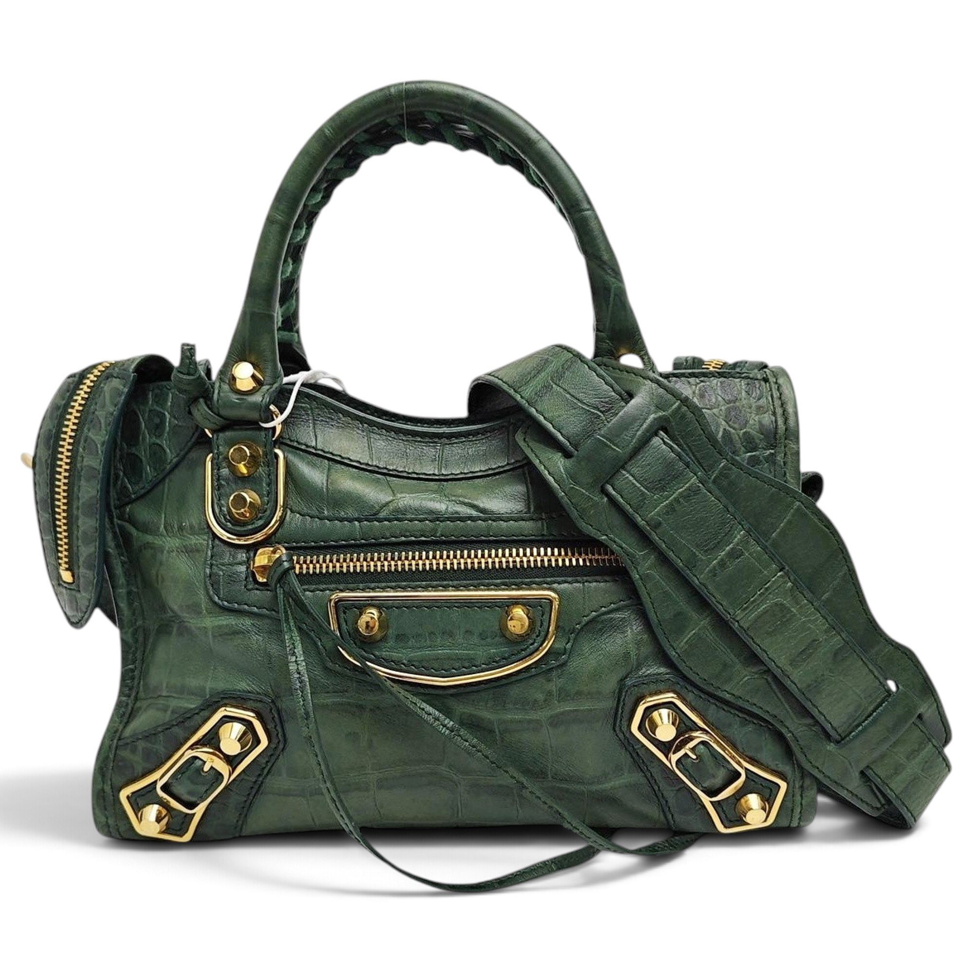 Leather handbag