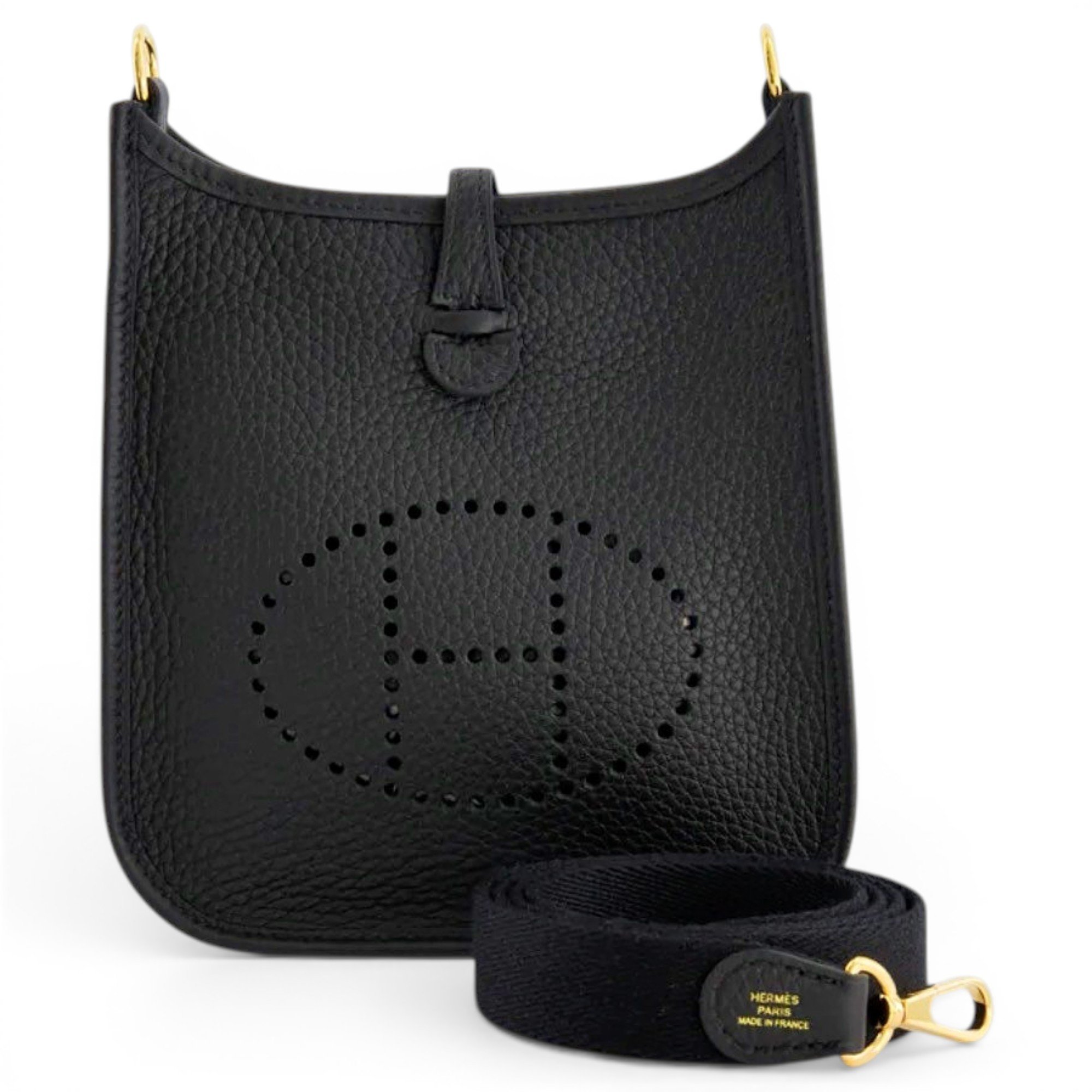 Evelyne leather crossbody bag