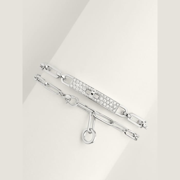 Sans Coloris Kelly Chaine Double Bracelet, Small Model