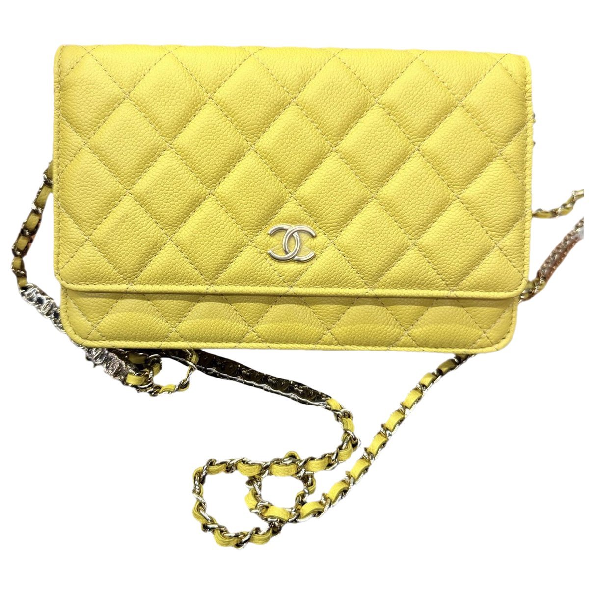 Wallet On Chain Timeless/Classique leather crossbody bag