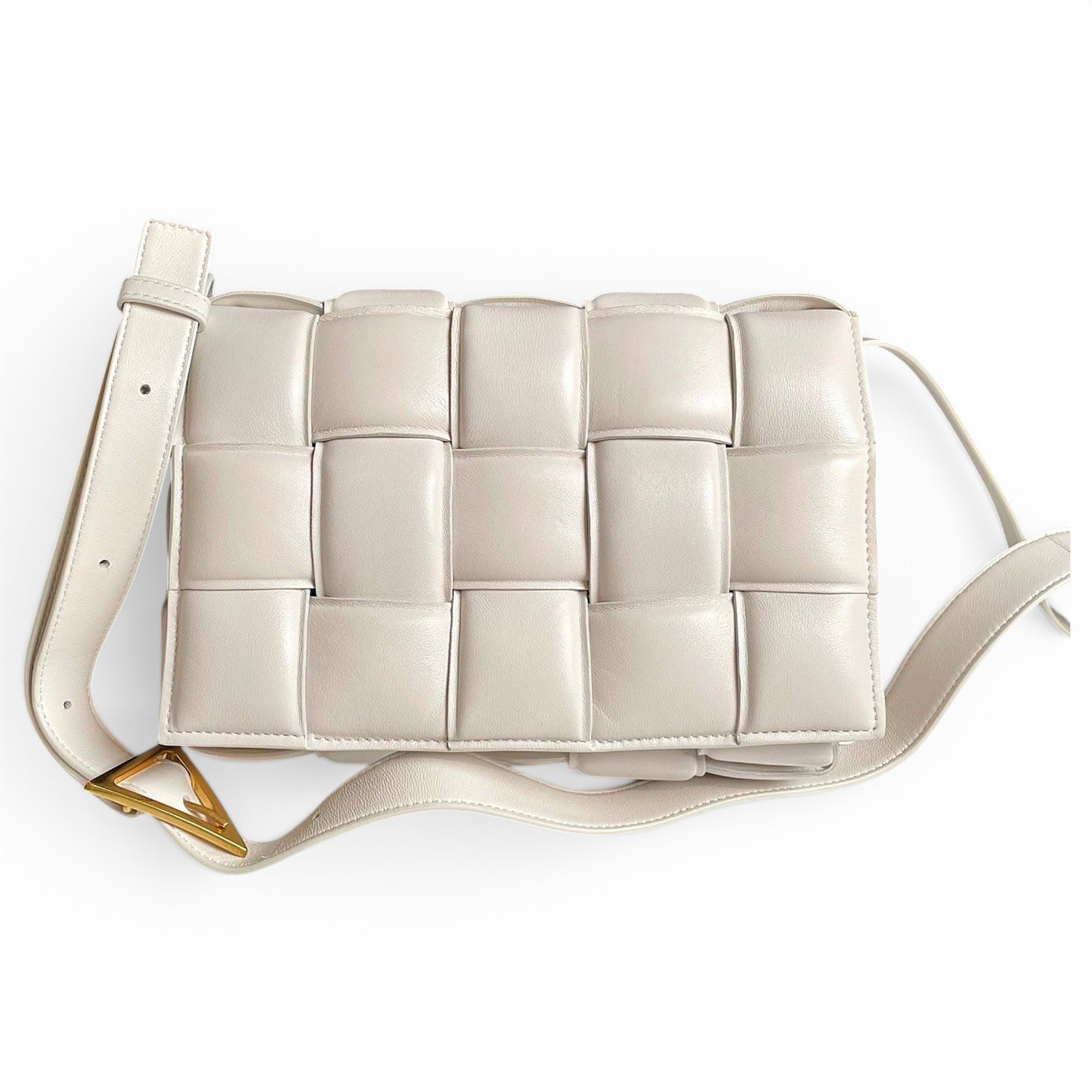 Cassette Padded leather crossbody bag