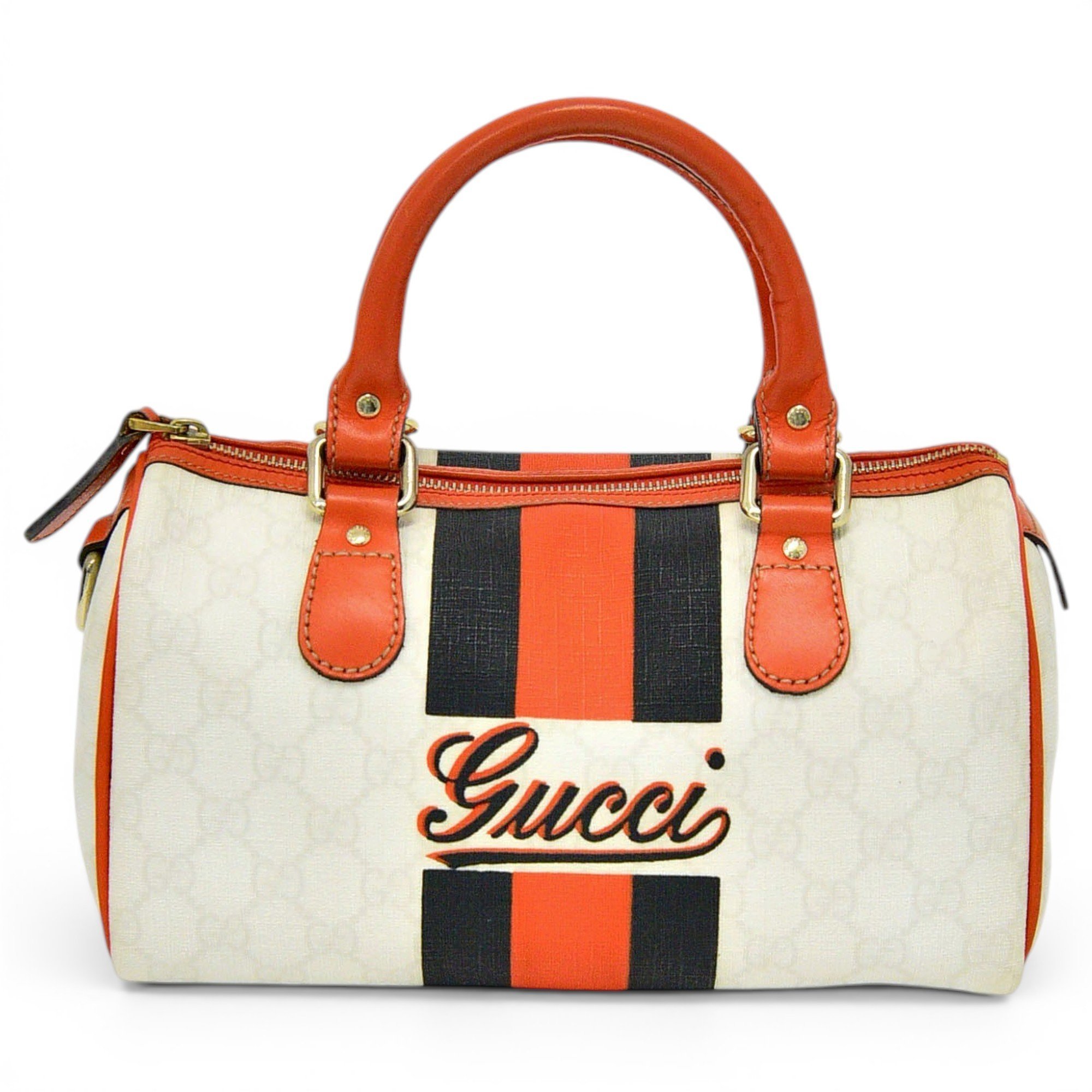 Leather bowling bag