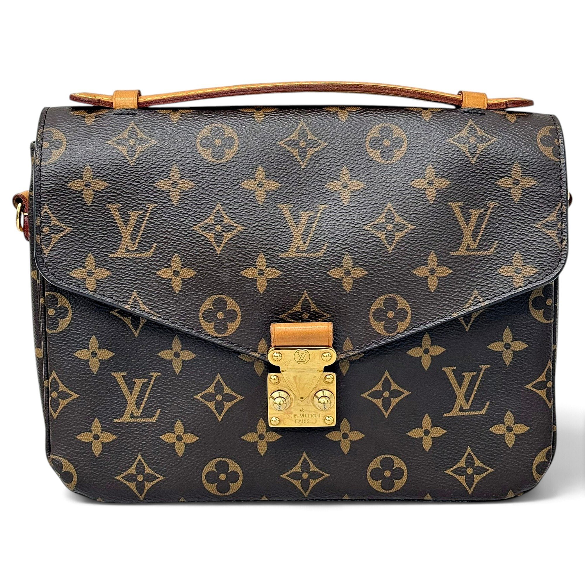 Metis leather handbag