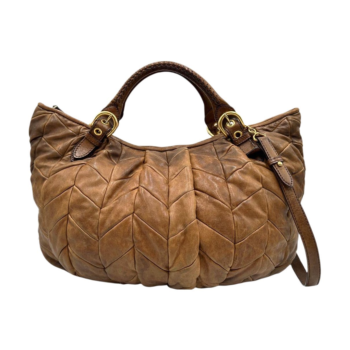 Leather crossbody bag
