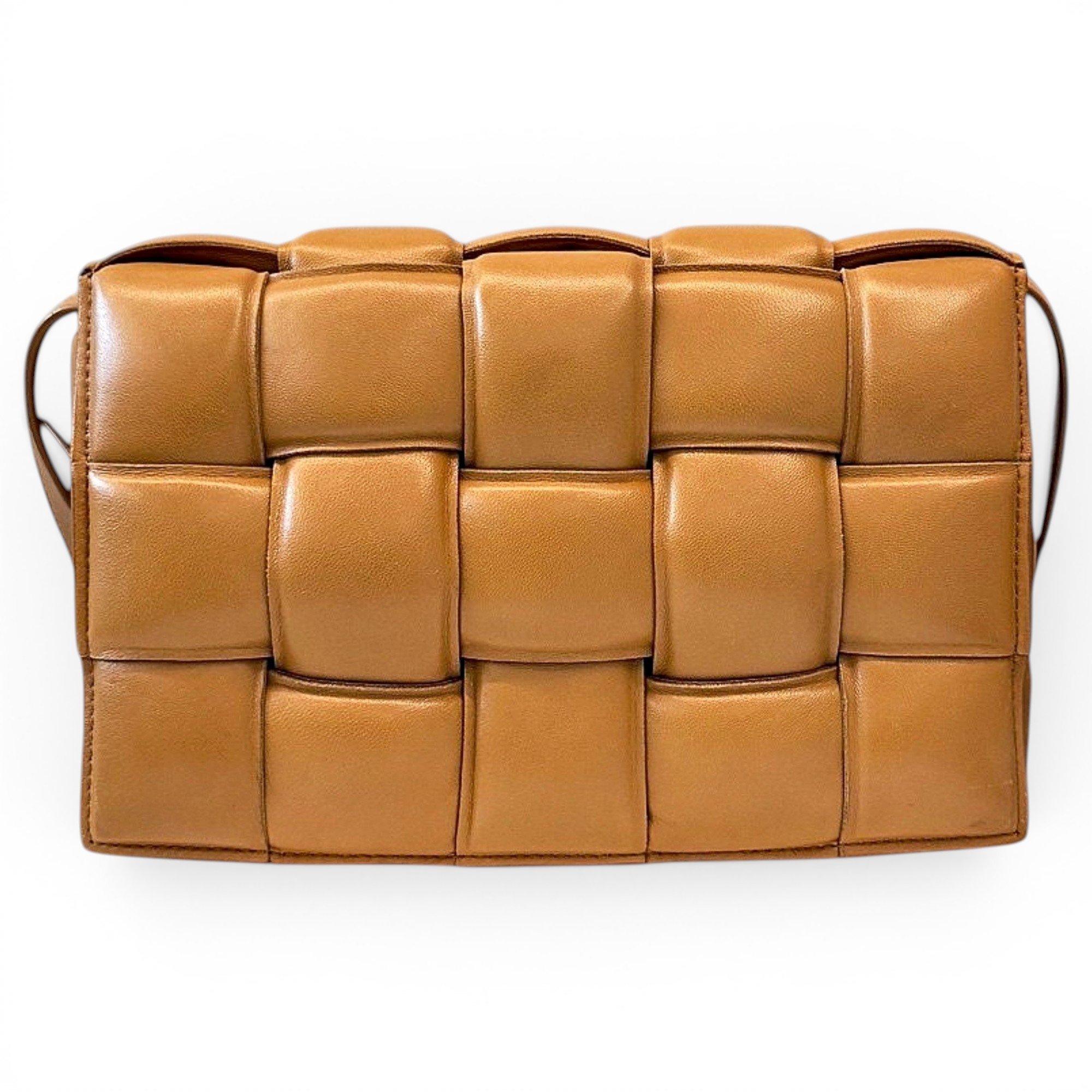 Cassette Padded leather handbag