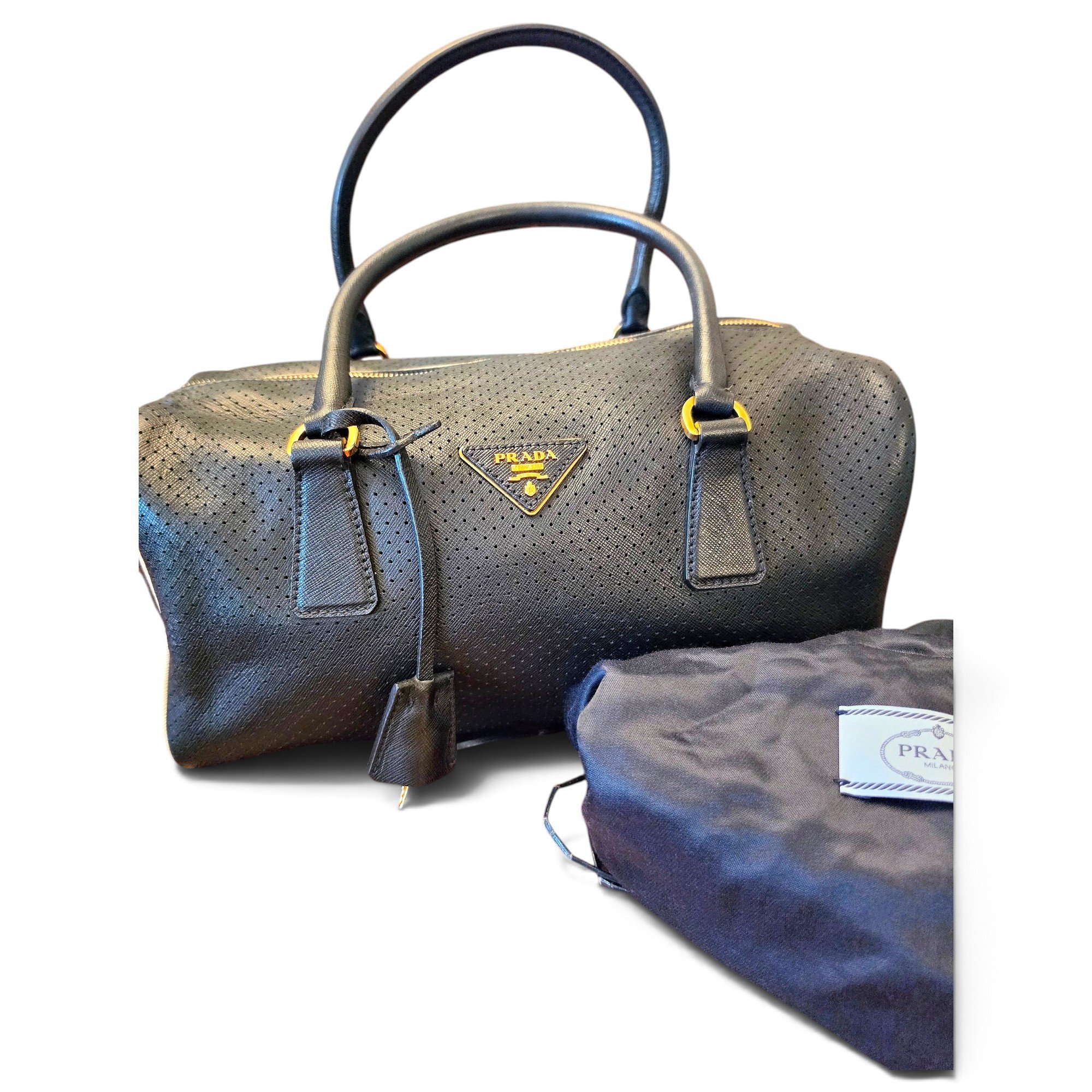 Leather handbag