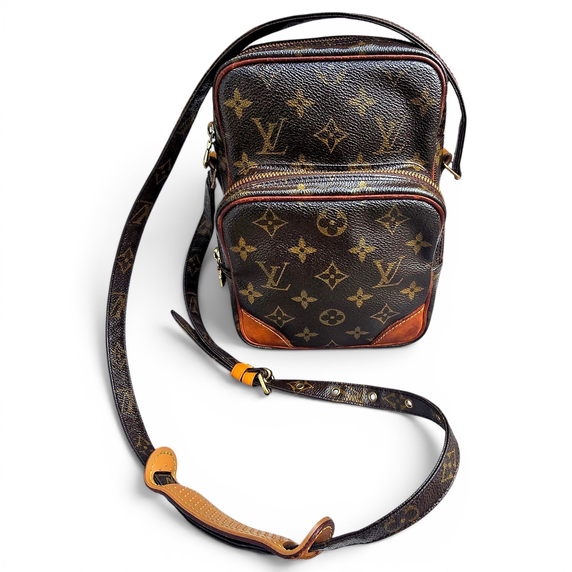 Louis Vuitton Amazon leather crossbody bag