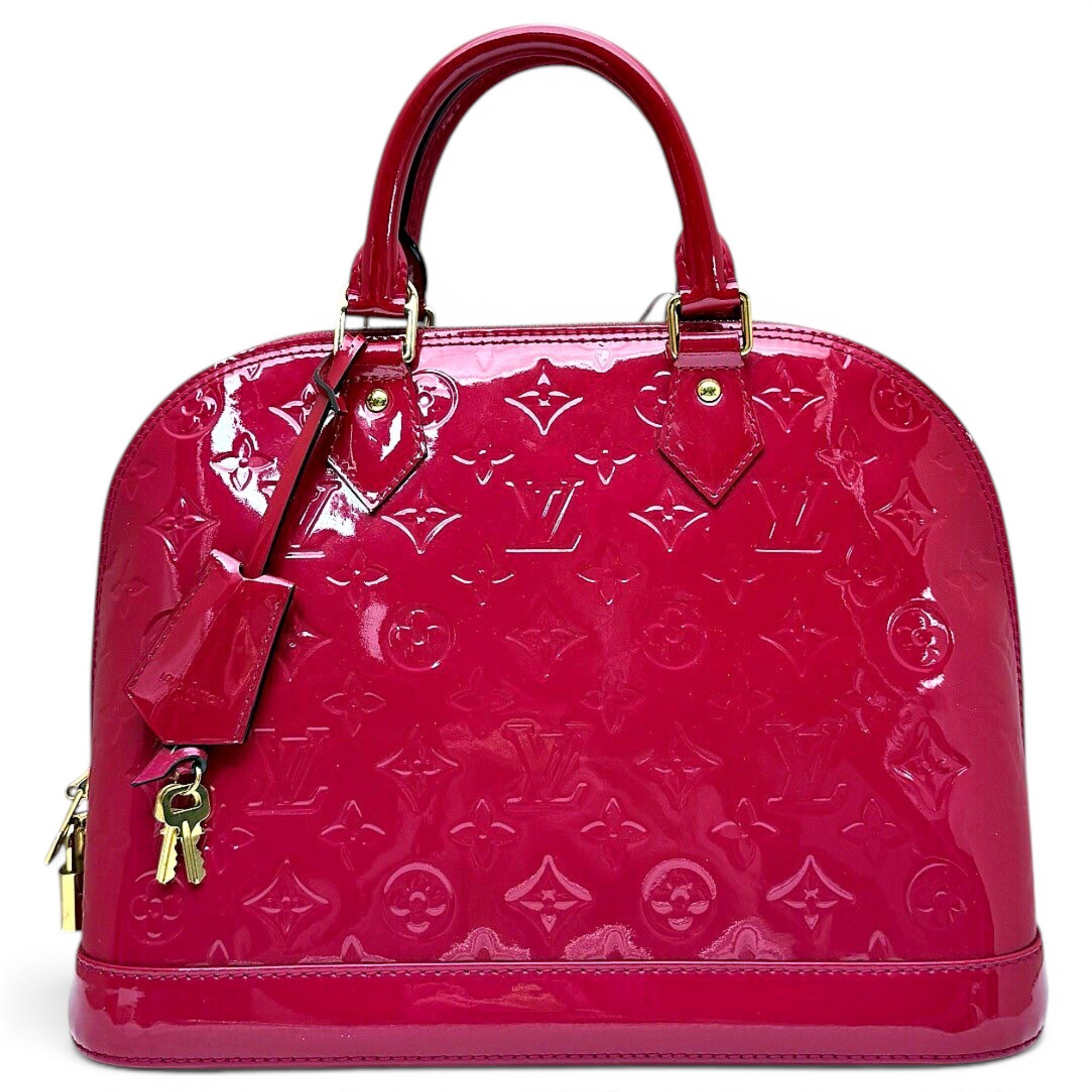 Alma leather handbag
