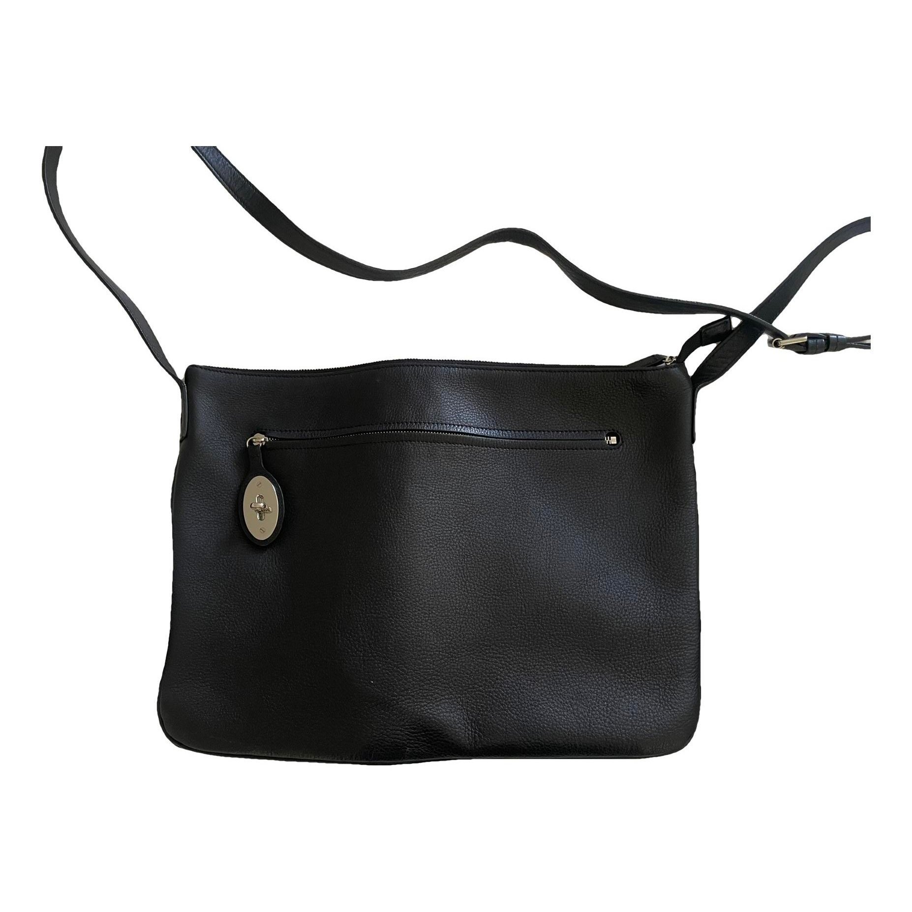 Leather travel bag