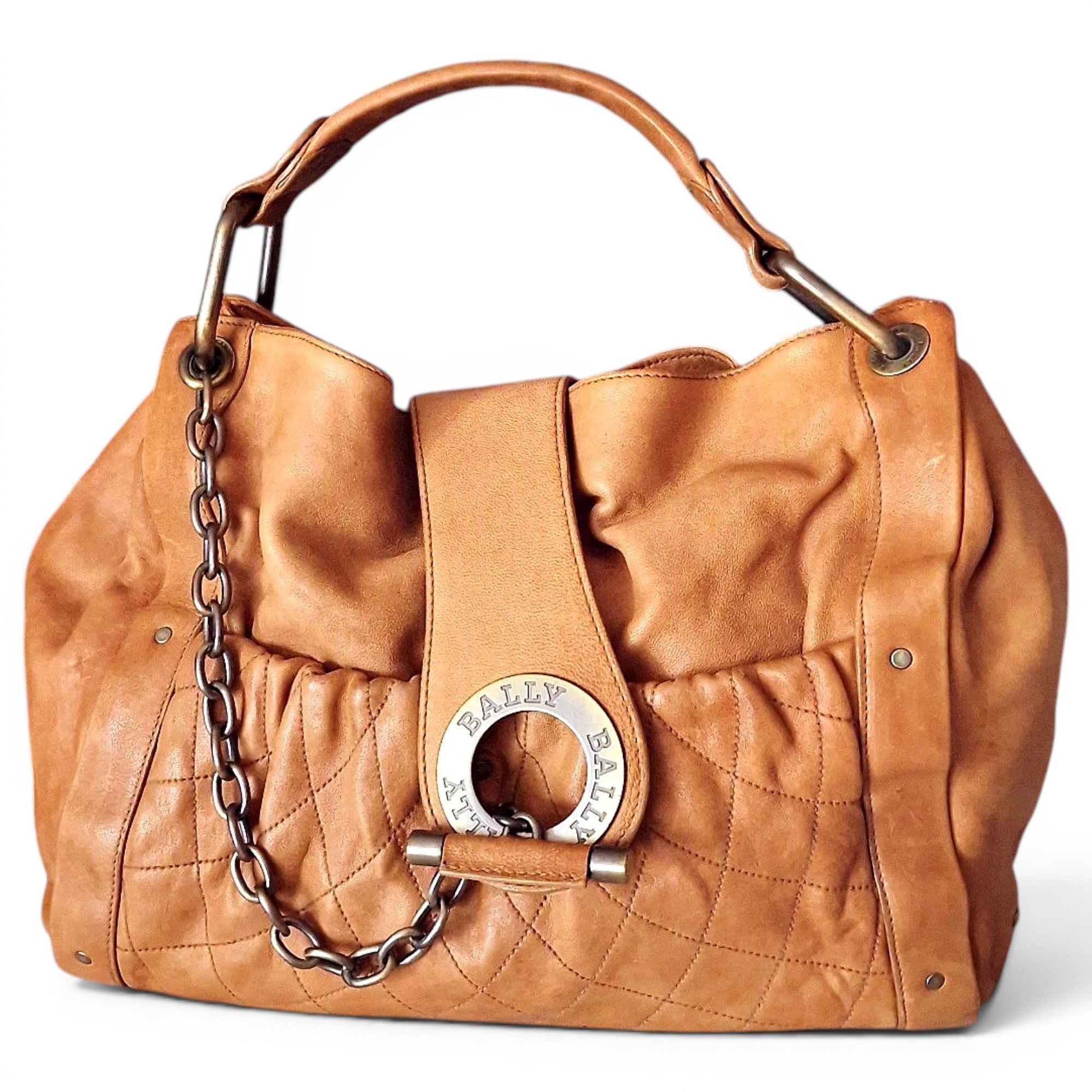 Leather handbag