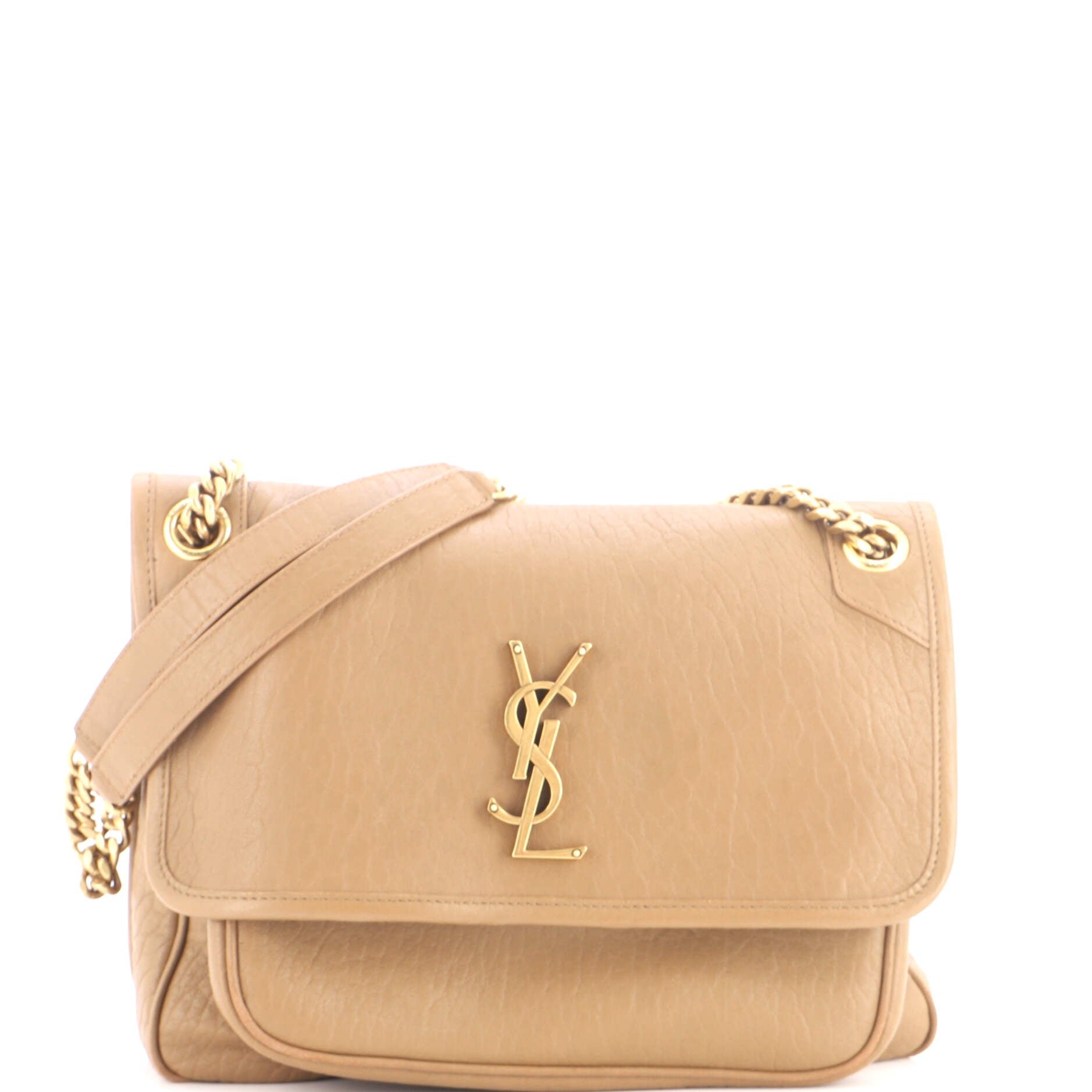 Niki Chain Flap Bag Leather Medium