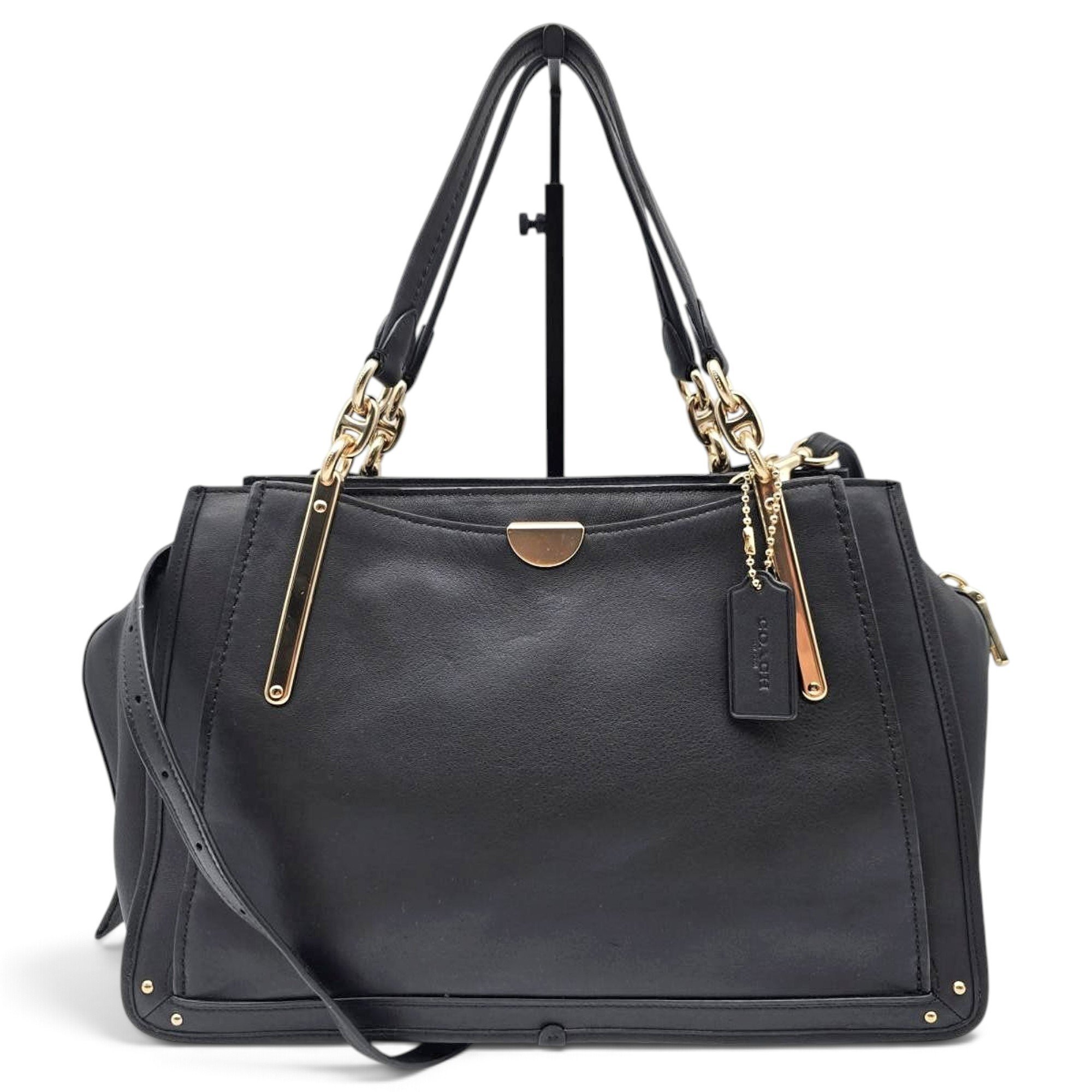 Leather handbag