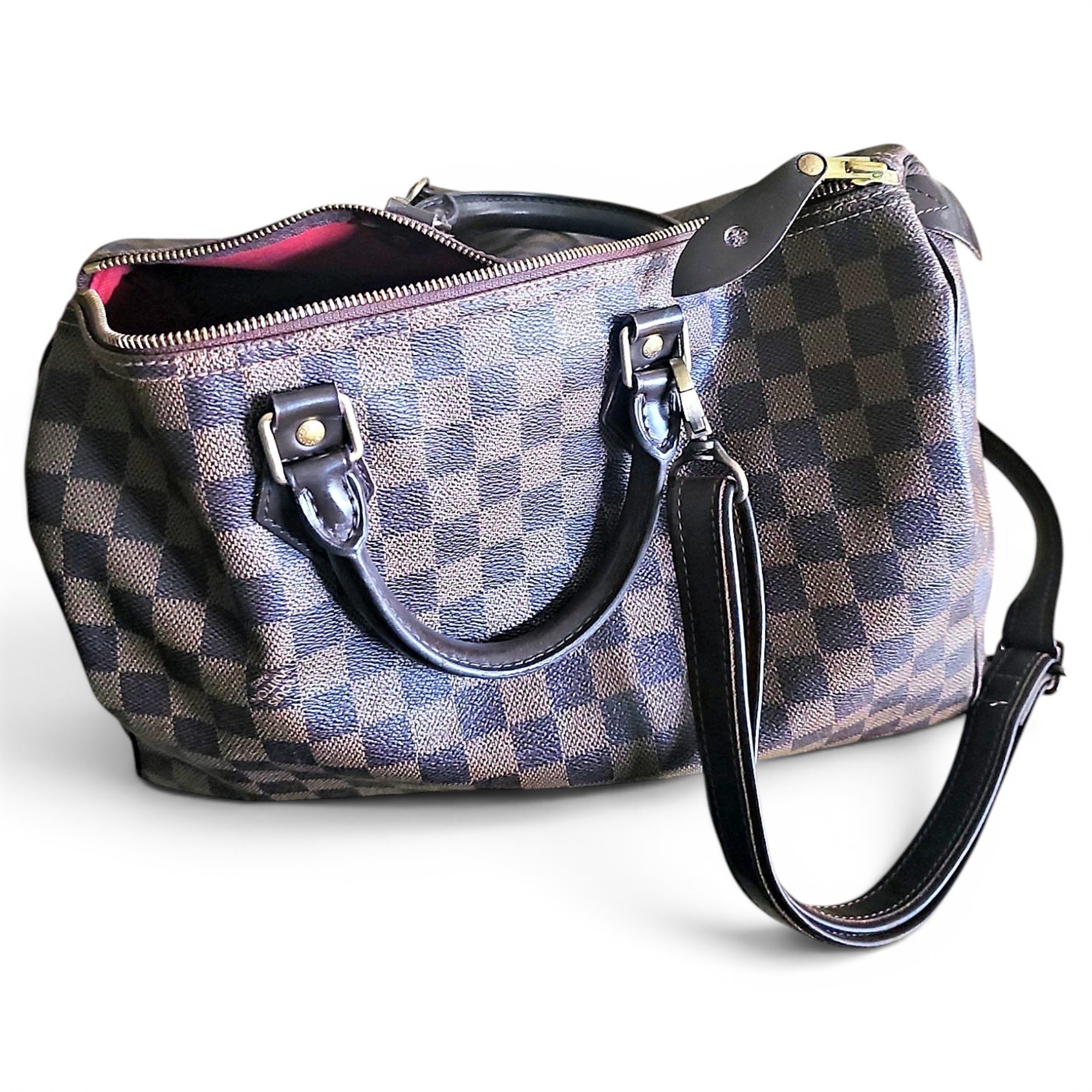 Speedy Bandoulière leather handbag