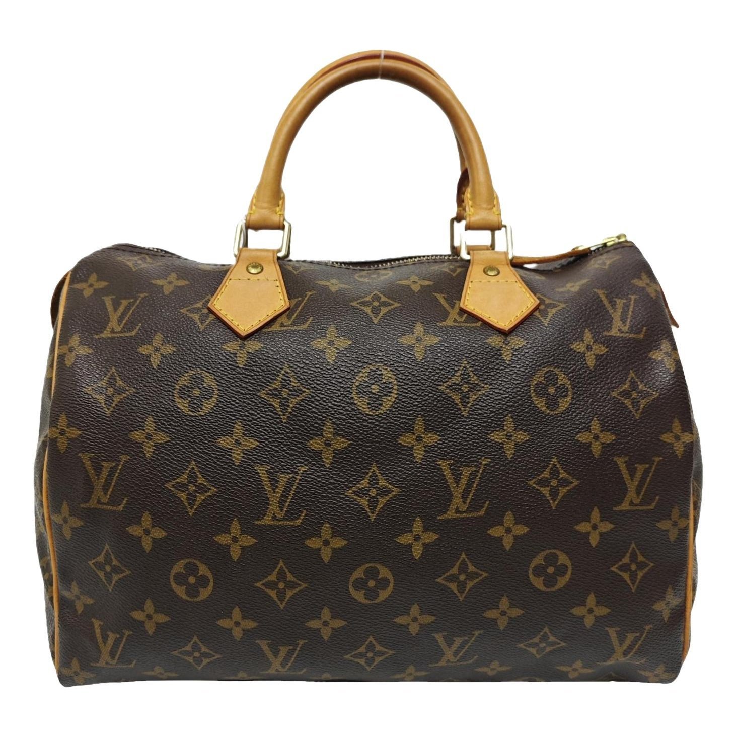Nano Speedy / Mini HL leather handbag