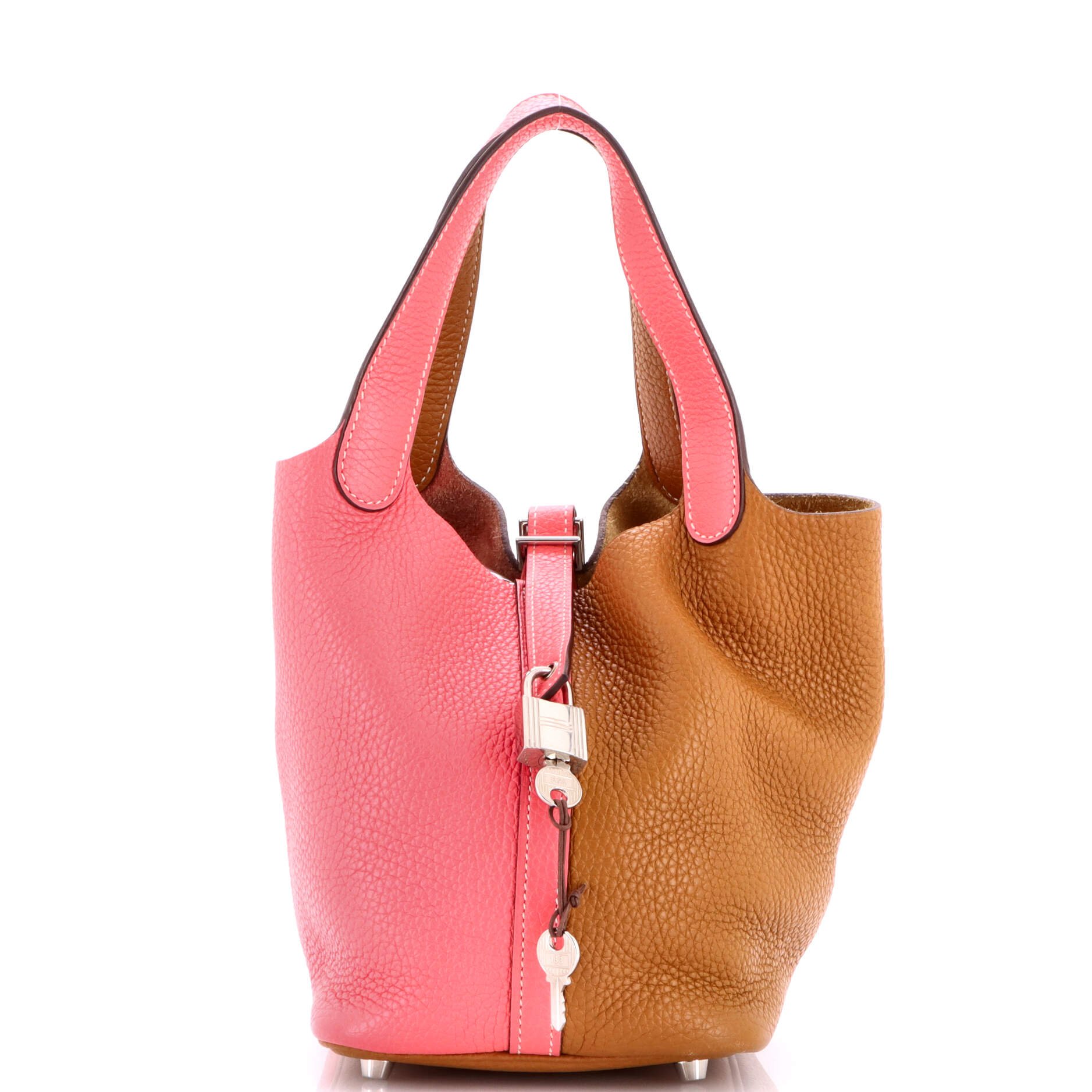 Hermes Picotin Lock Bag Bicolor Clemence PM