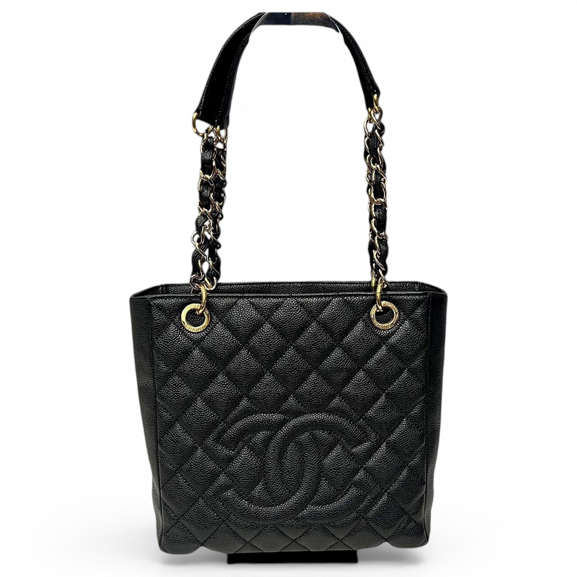 Petite Shopping Tote leather handbag