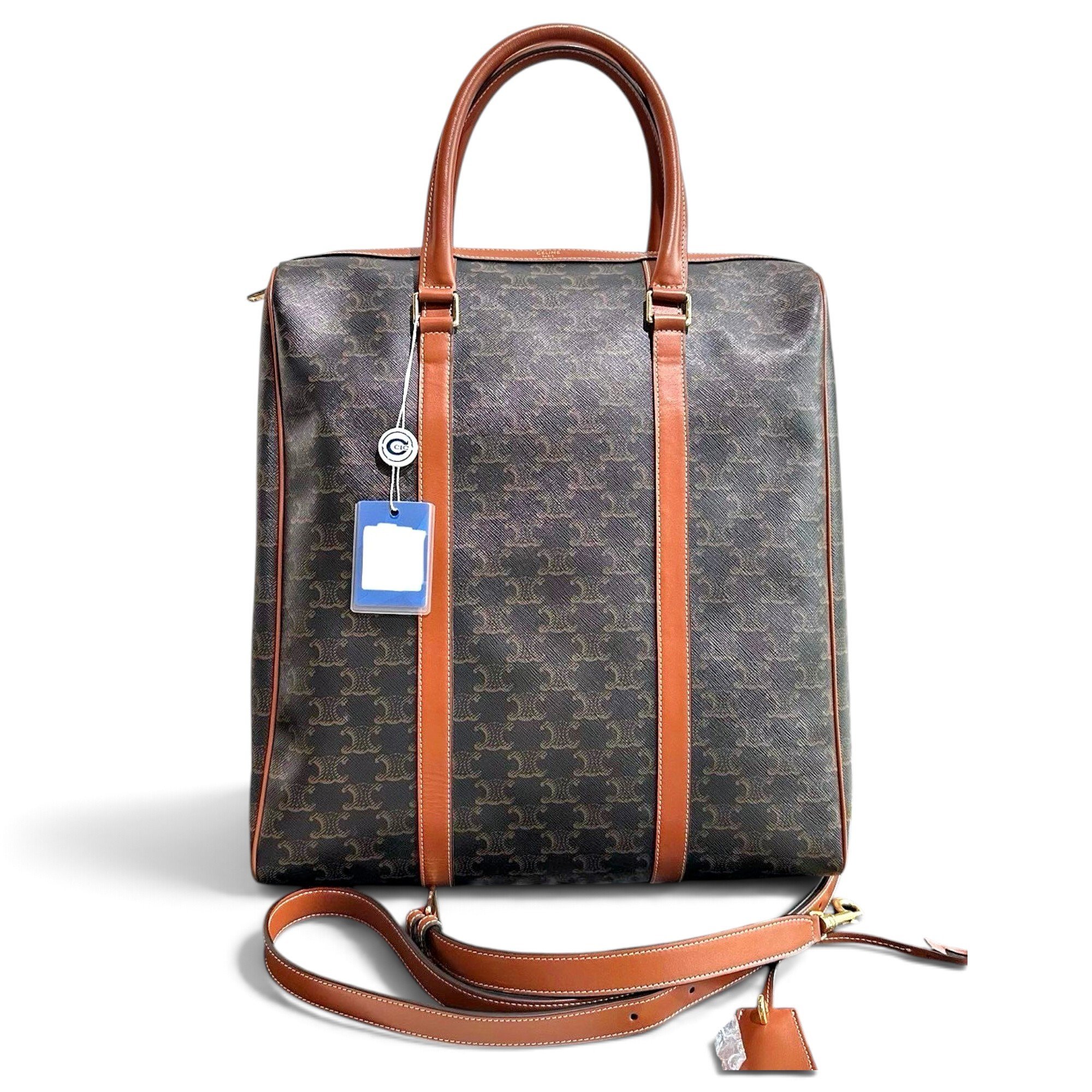 Vinyl handbag