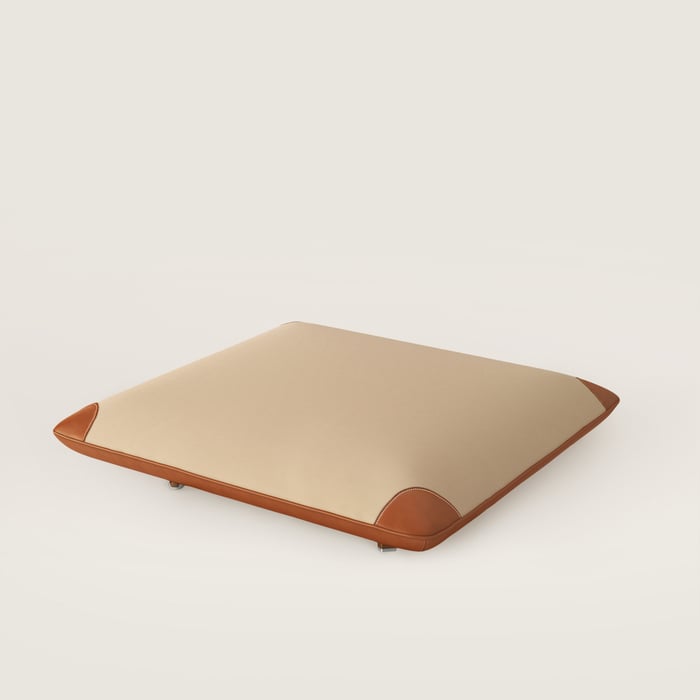Les Necessaires d'Hermès "Carre d'Assise" Low Stool, Low Model