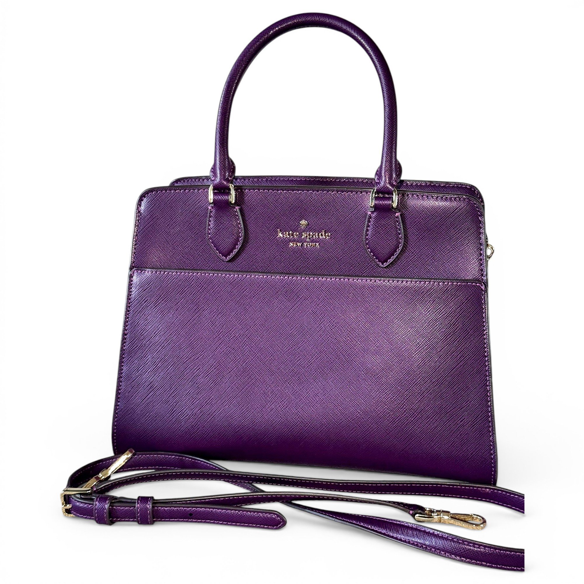 Leather satchel