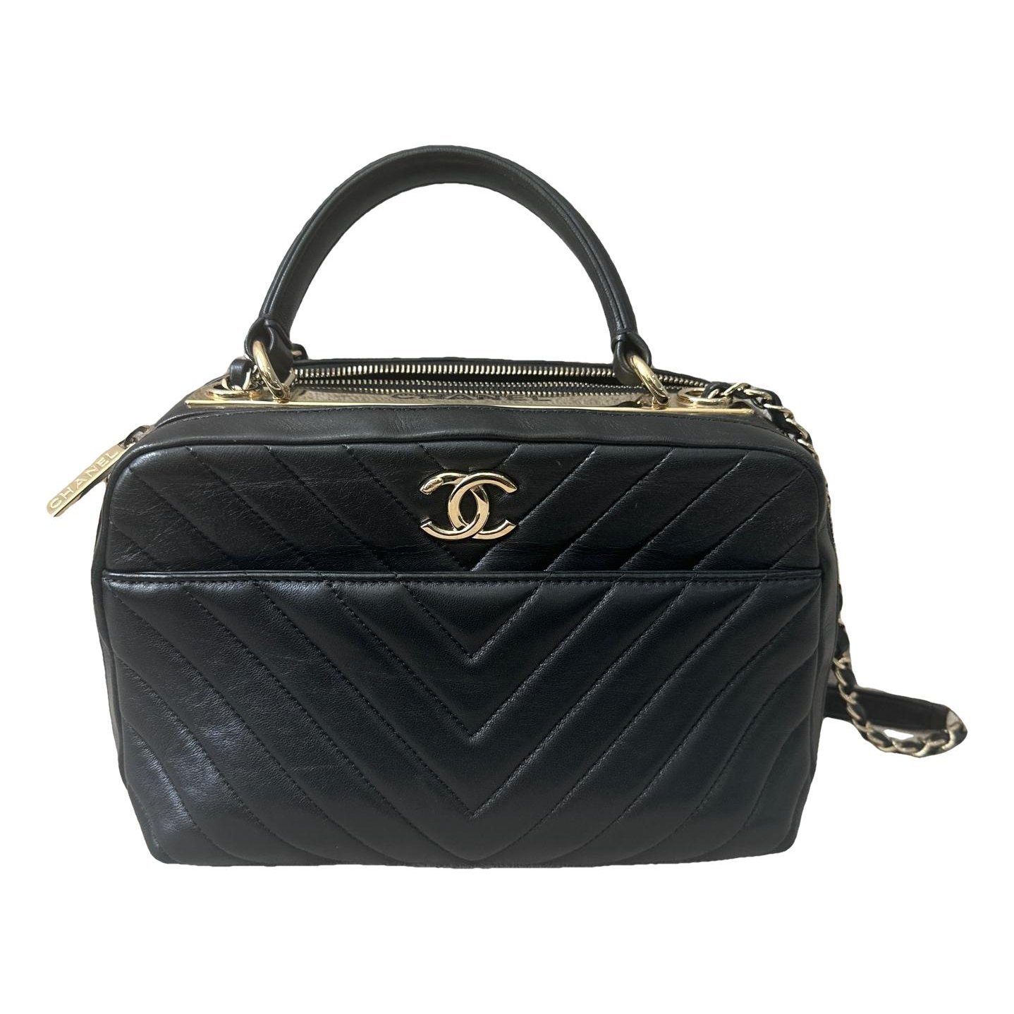 Leather handbag