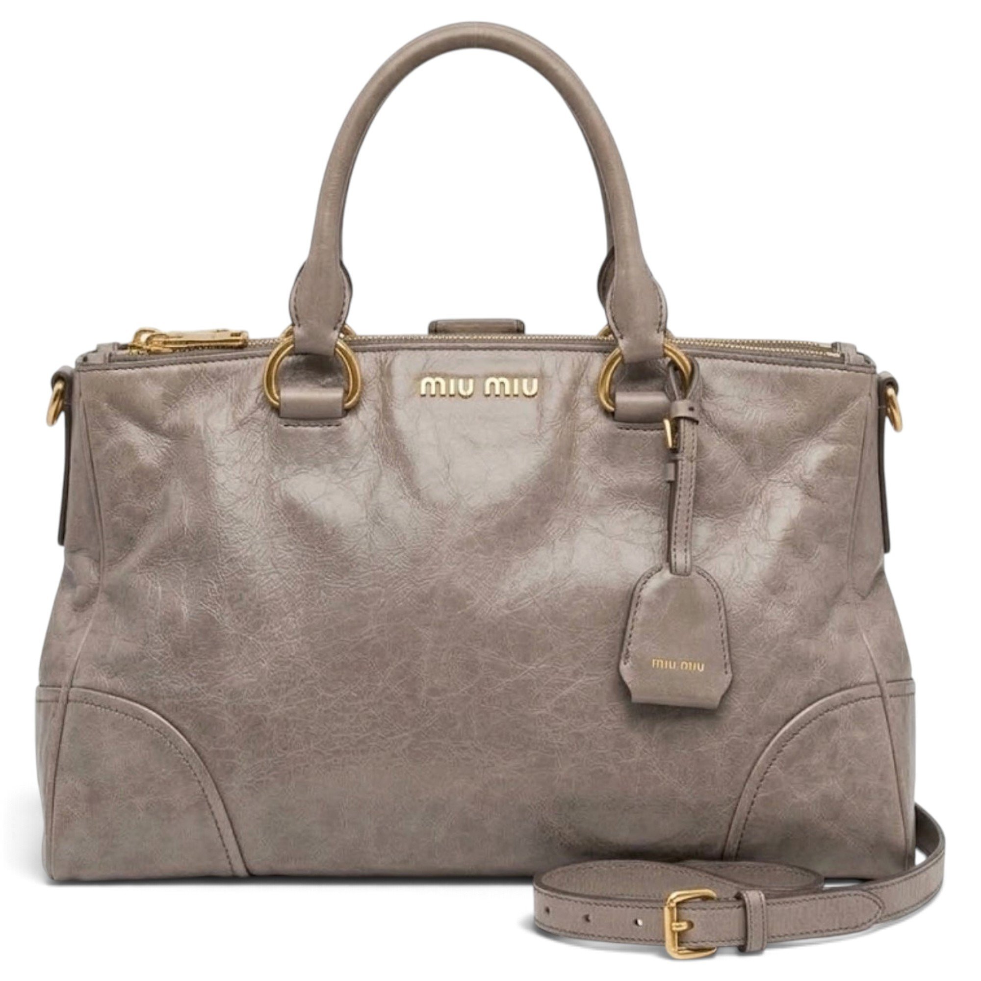 Vitello leather handbag