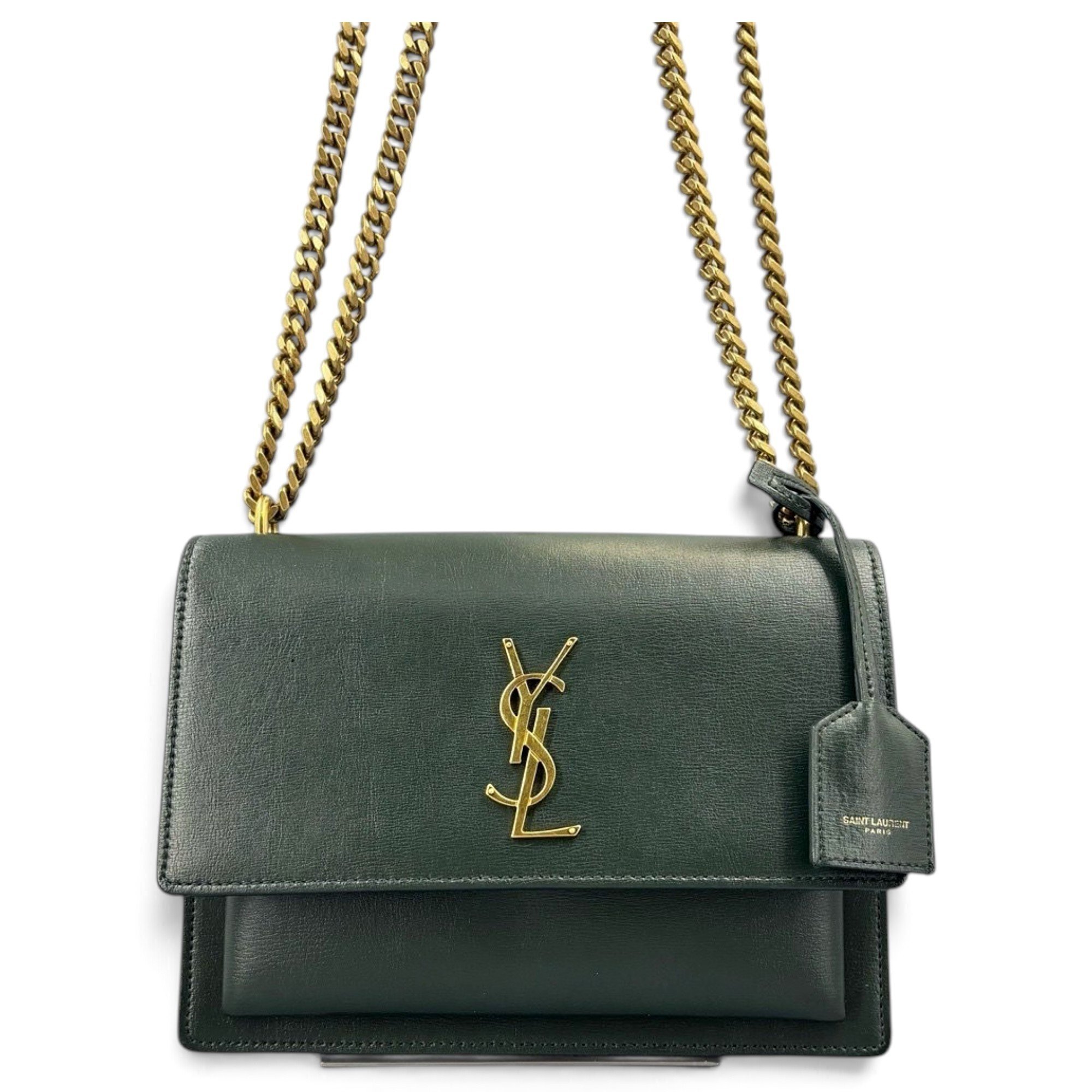 Sunset leather handbag