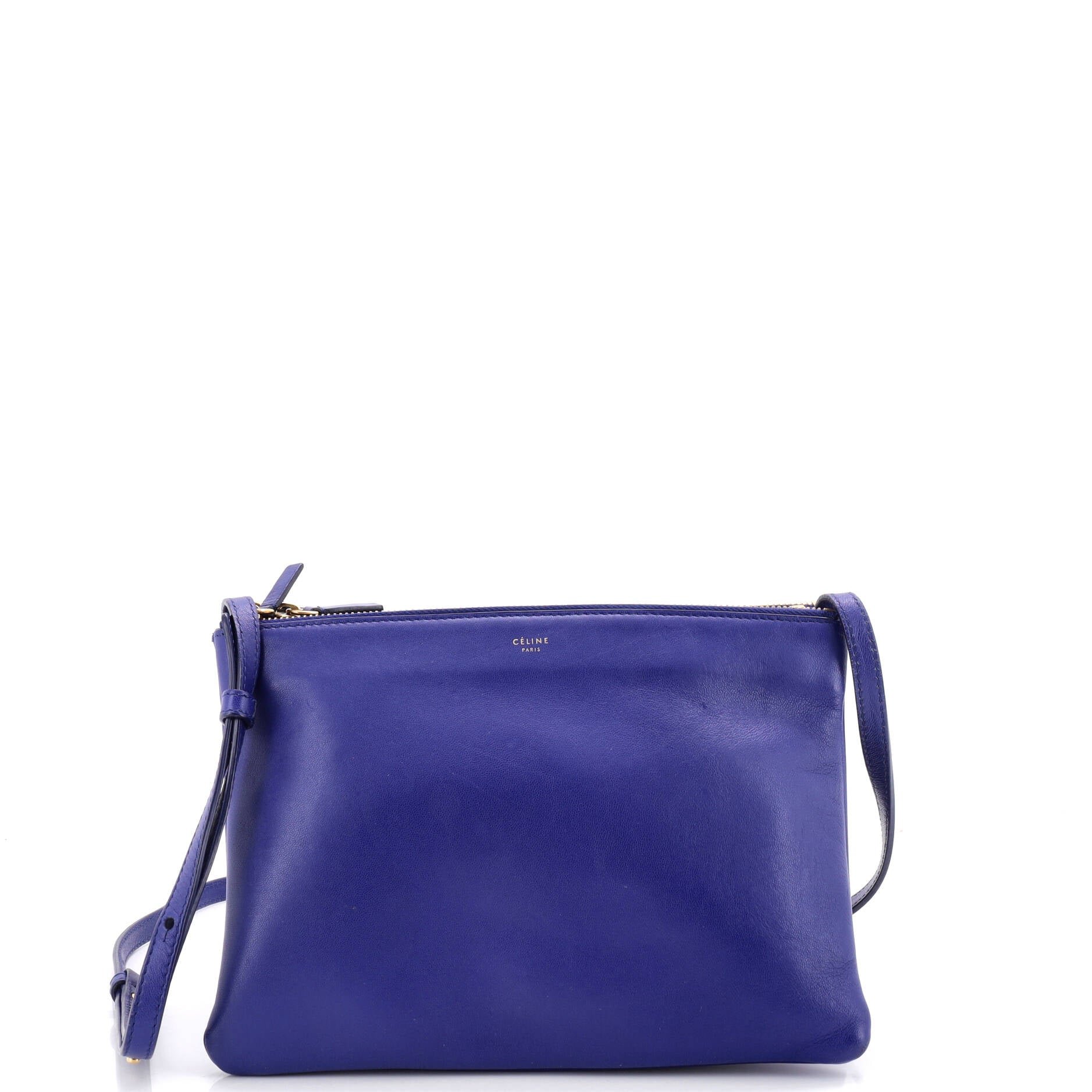 Trio Crossbody Bag Leather Large