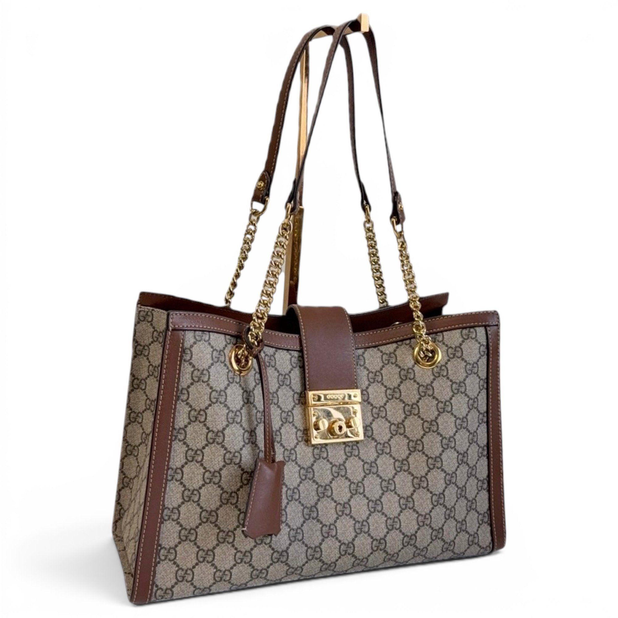 Padlock cloth handbag