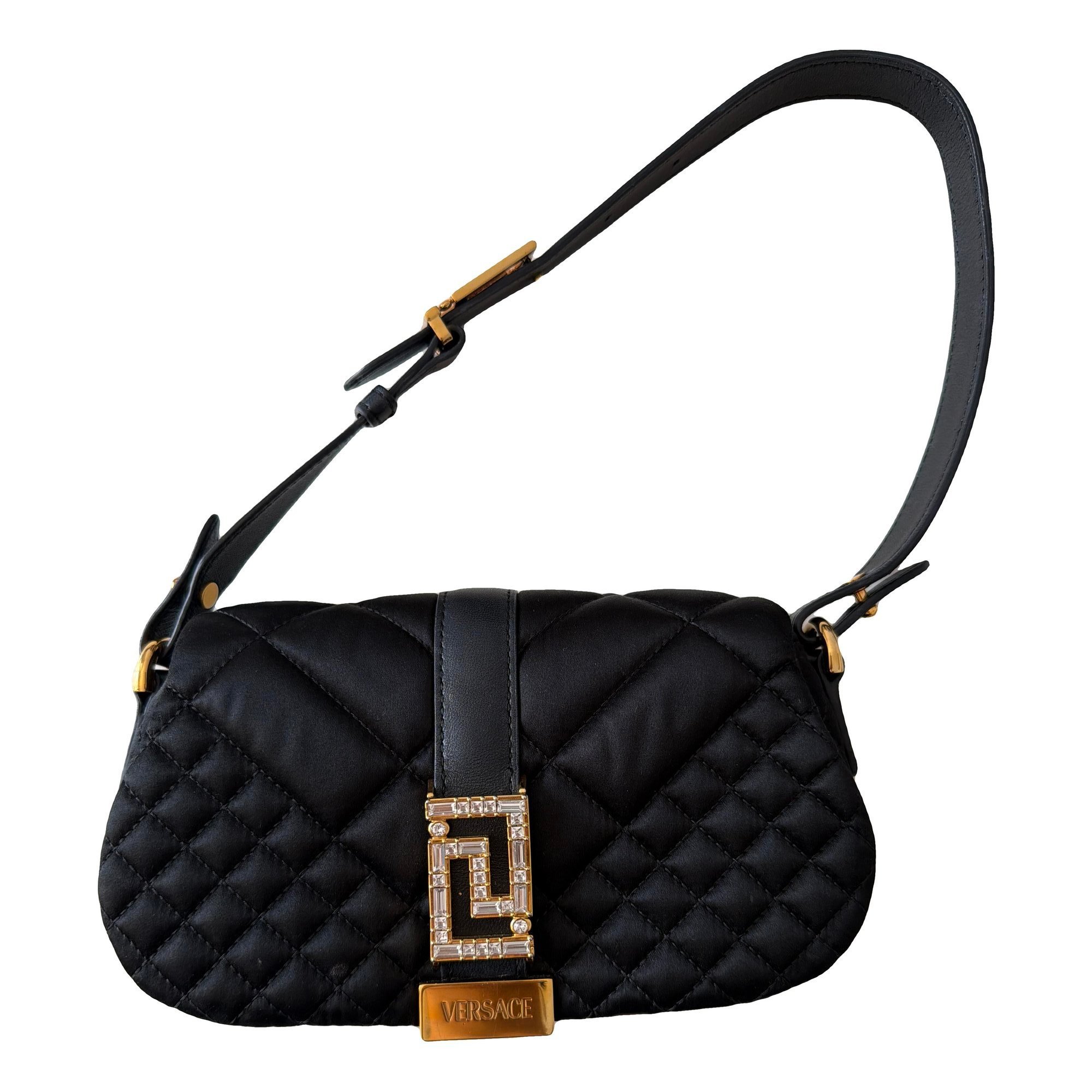 Greca Goddess silk handbag