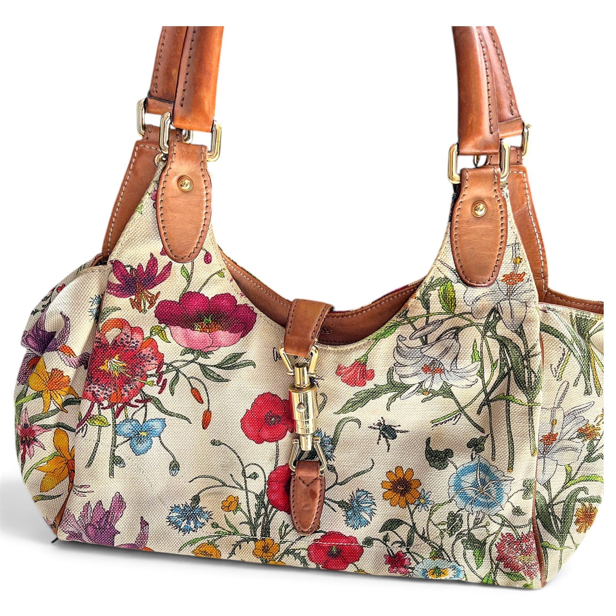 Jackie leather handbag