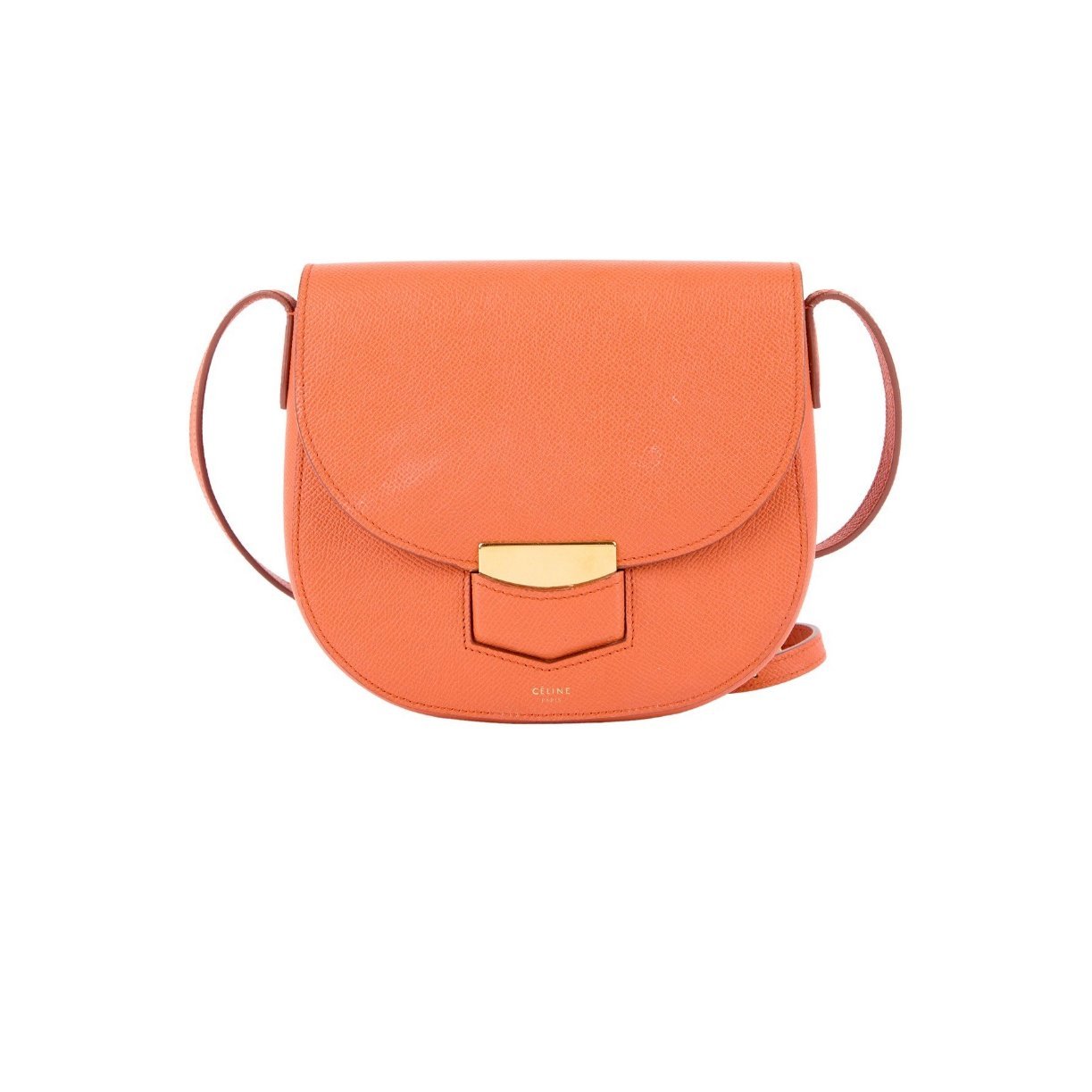 Classic leather crossbody bag