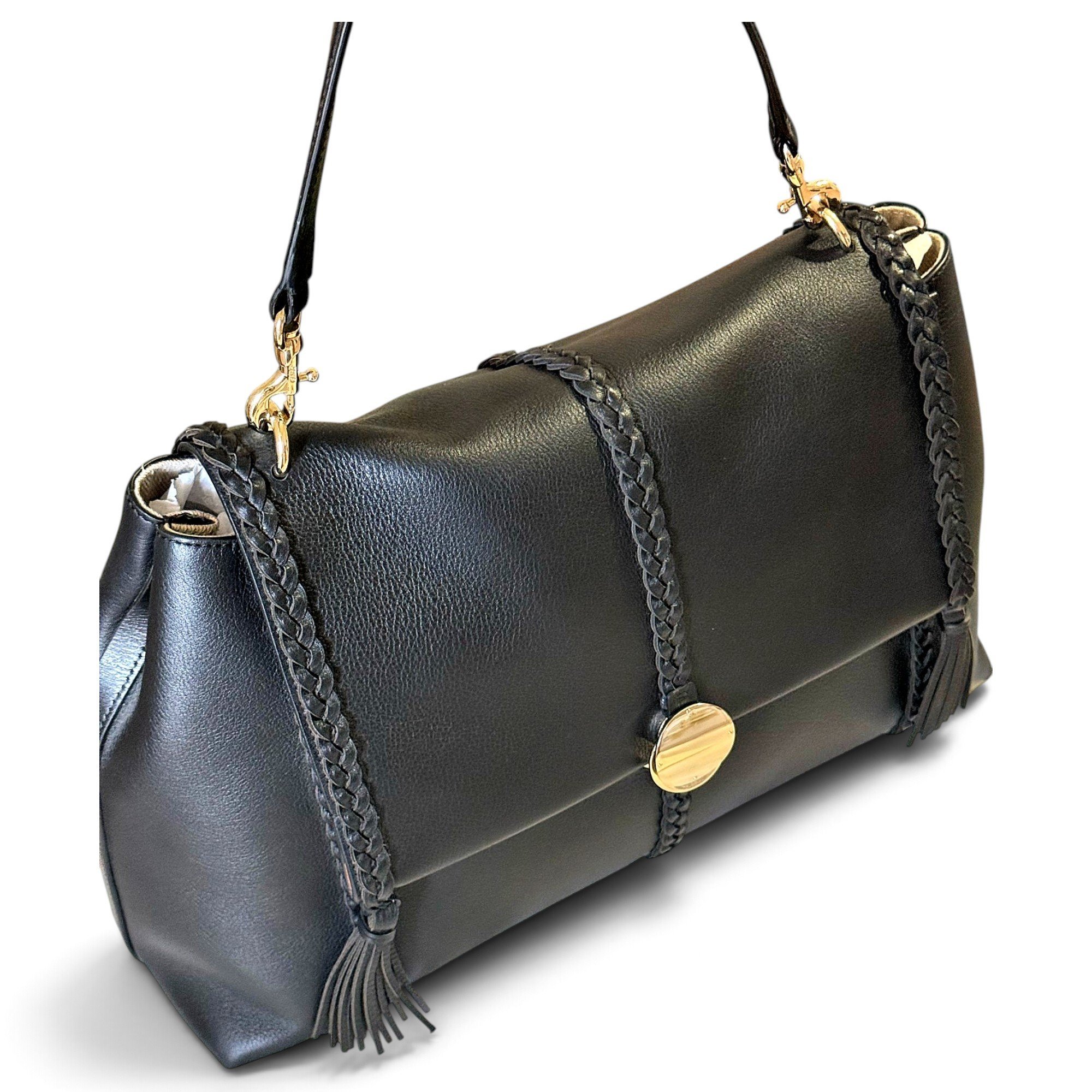 Penelope leather handbag